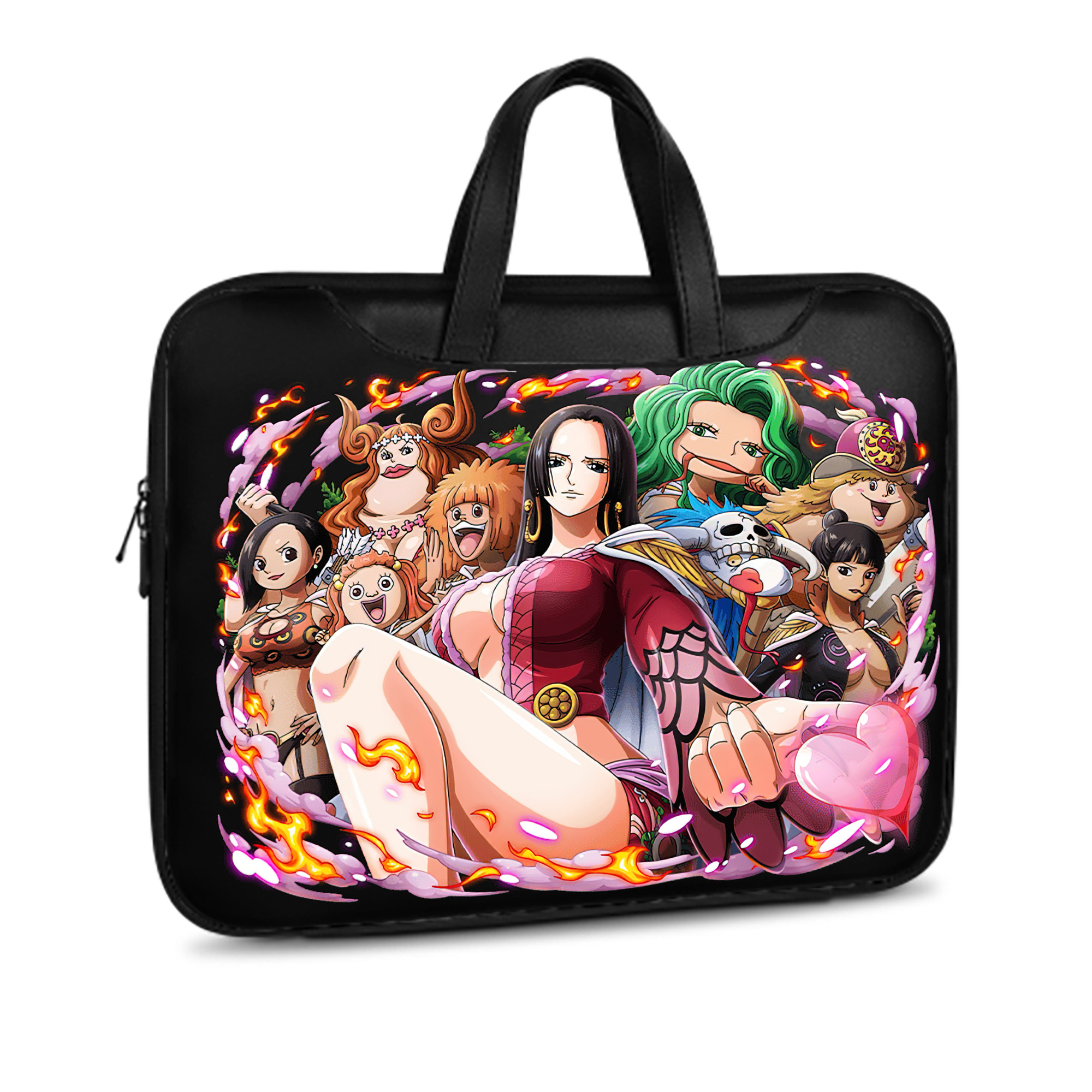 ワンピース ボア・ハンコック ONE PIECE Boa·Hancock レザーラップトップバッグ　ノートパソコンケース