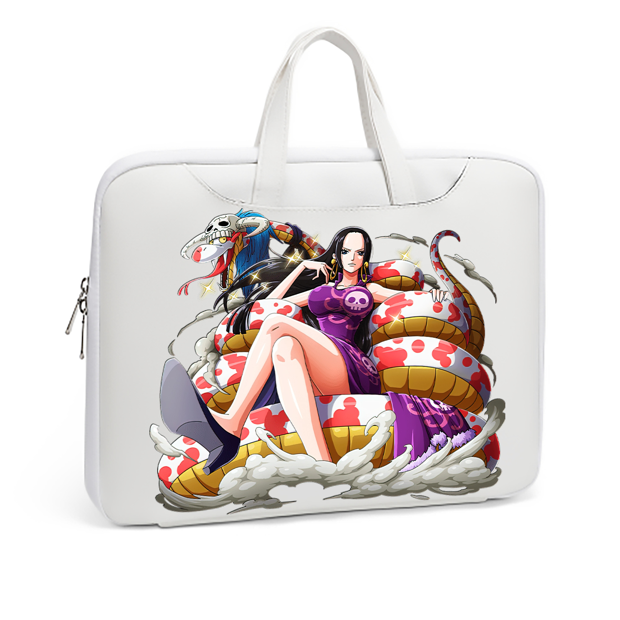 ワンピース ボア・ハンコック ONE PIECE Boa·Hancock レザーラップトップバッグ　ノートパソコンケース