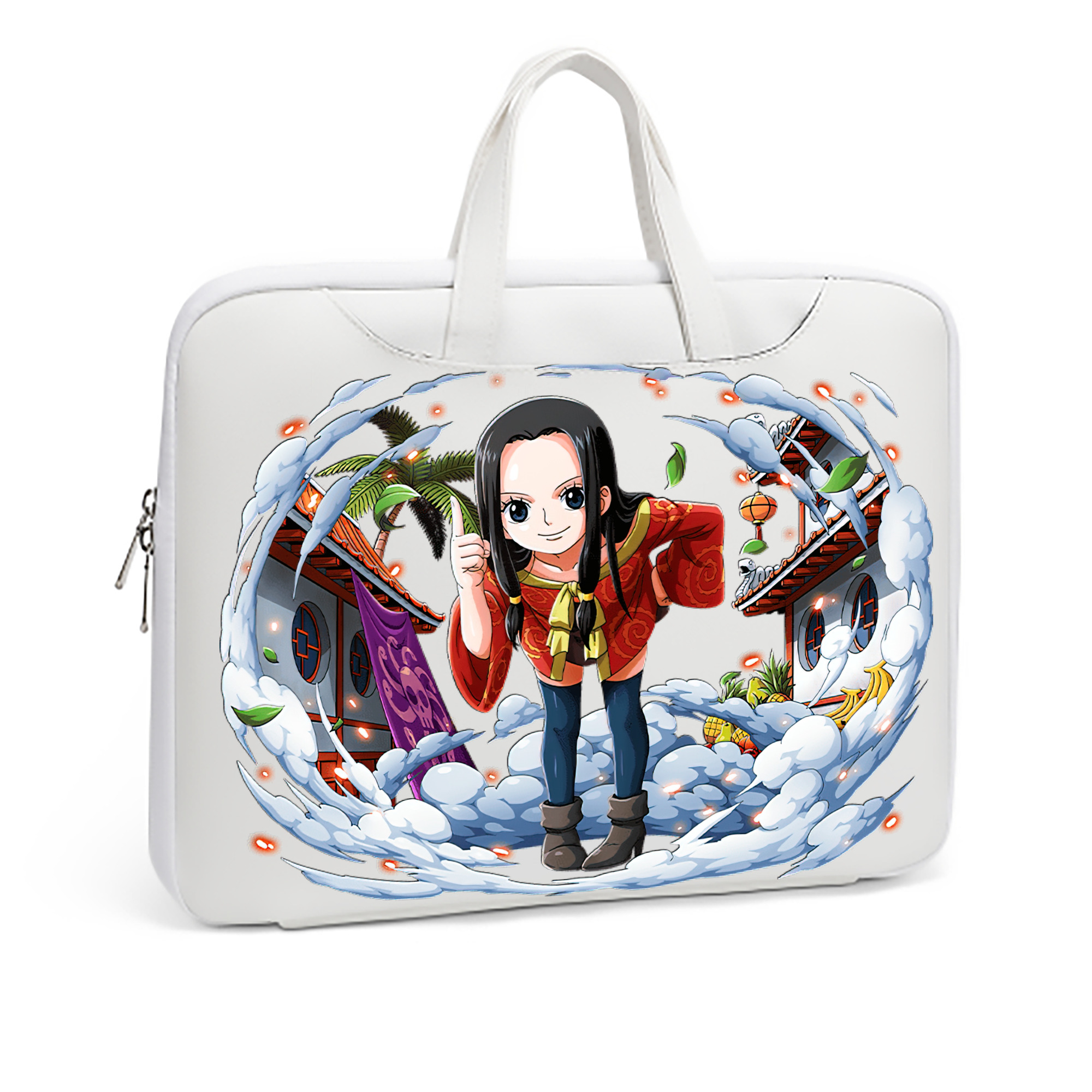 ワンピース ボア・ハンコック ONE PIECE Boa·Hancock レザーラップトップバッグ　ノートパソコンケース