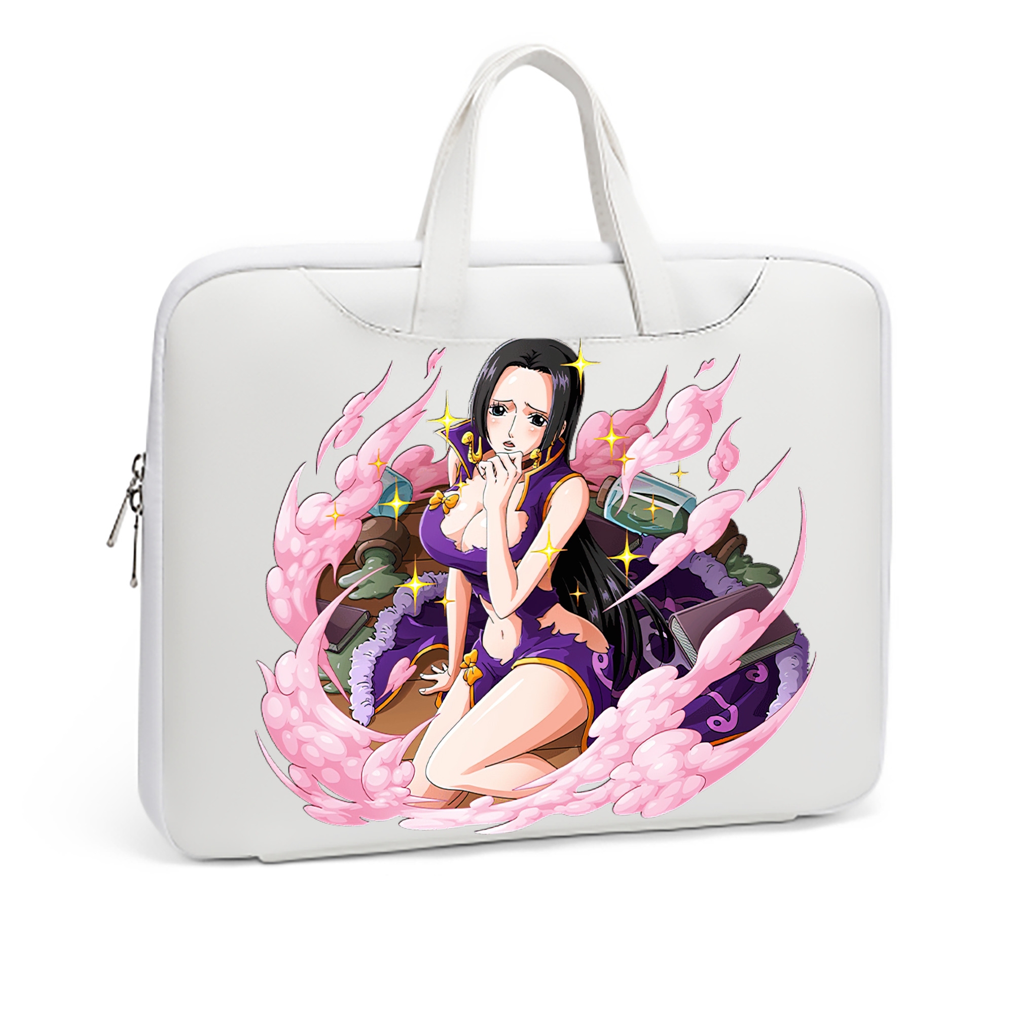 ワンピース ボア・ハンコック ONE PIECE Boa·Hancock レザーラップトップバッグ　ノートパソコンケース