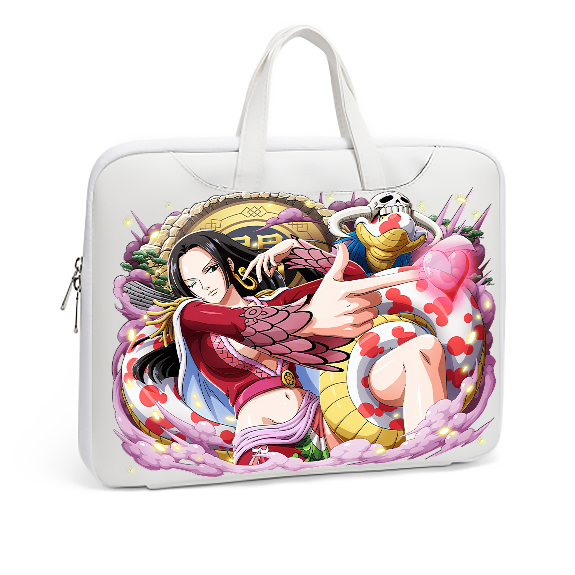 ワンピース ボア・ハンコック ONE PIECE Boa·Hancock レザーラップトップバッグ　ノートパソコンケース