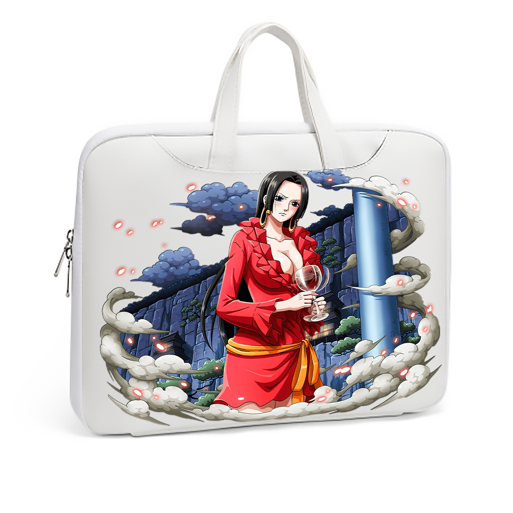 ワンピース ボア・ハンコック ONE PIECE Boa·Hancock レザーラップトップバッグ　ノートパソコンケース