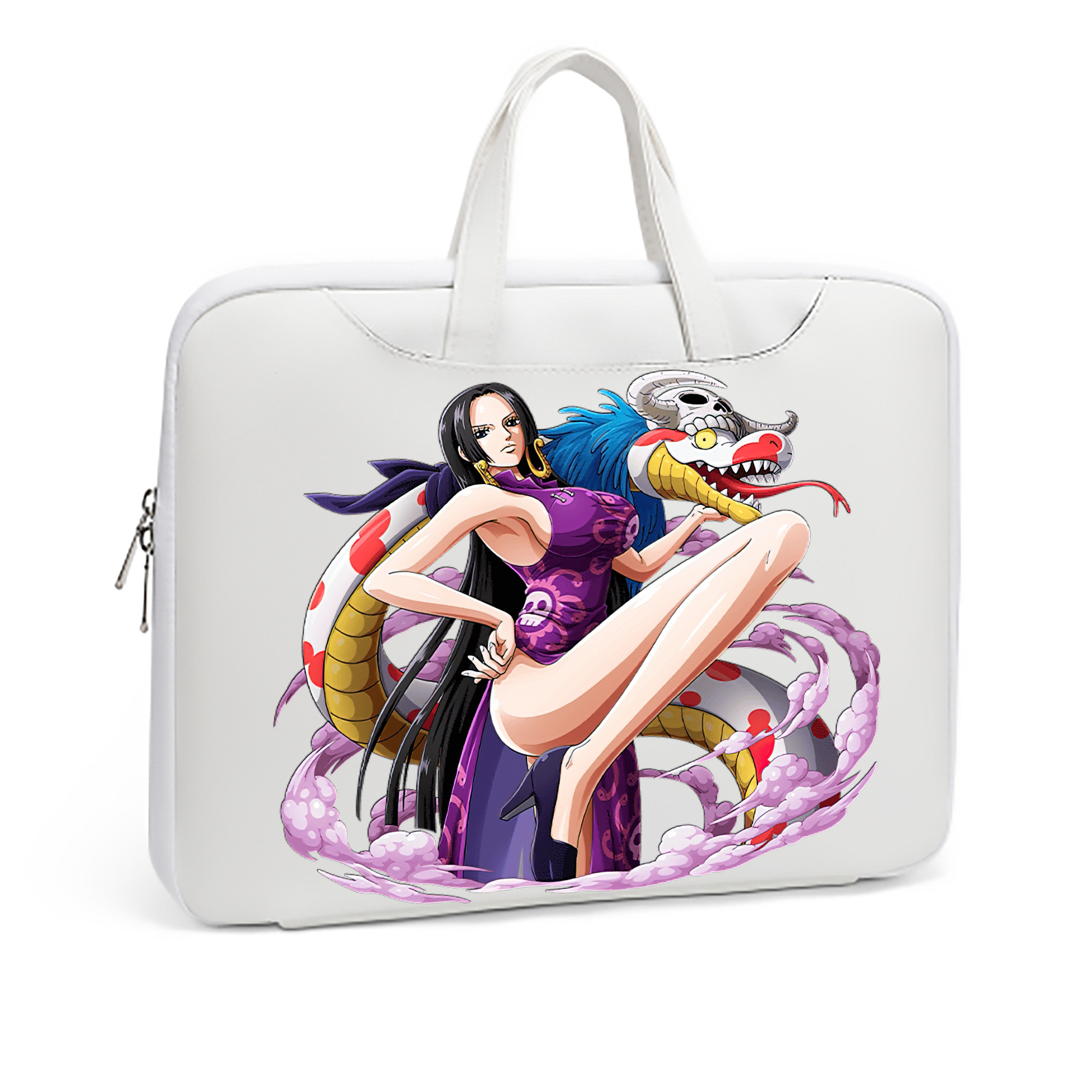 ワンピース ボア・ハンコック ONE PIECE Boa·Hancock レザーラップトップバッグ　ノートパソコンケース