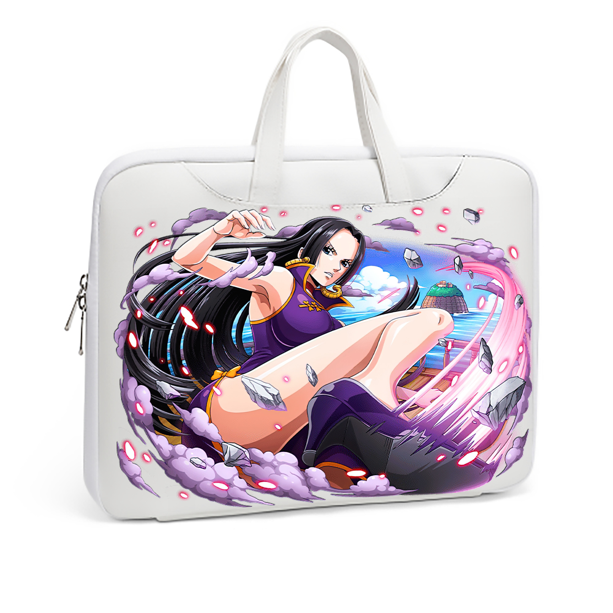 ワンピース ボア・ハンコック ONE PIECE Boa·Hancock レザーラップトップバッグ　ノートパソコンケース