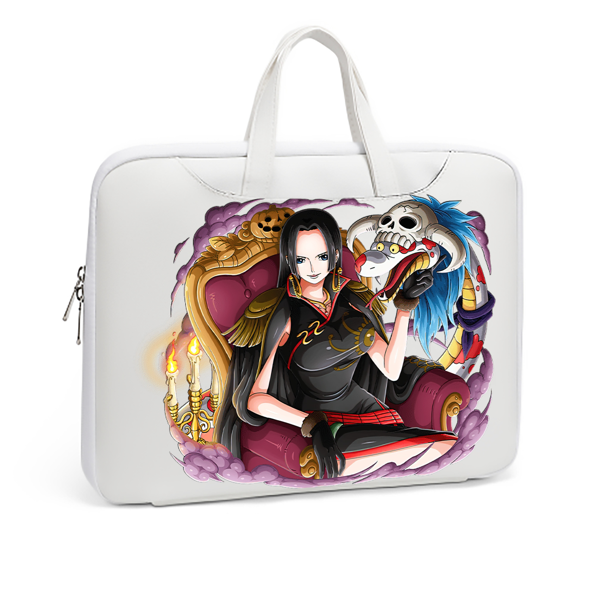 ワンピース ボア・ハンコック ONE PIECE Boa·Hancock レザーラップトップバッグ　ノートパソコンケース
