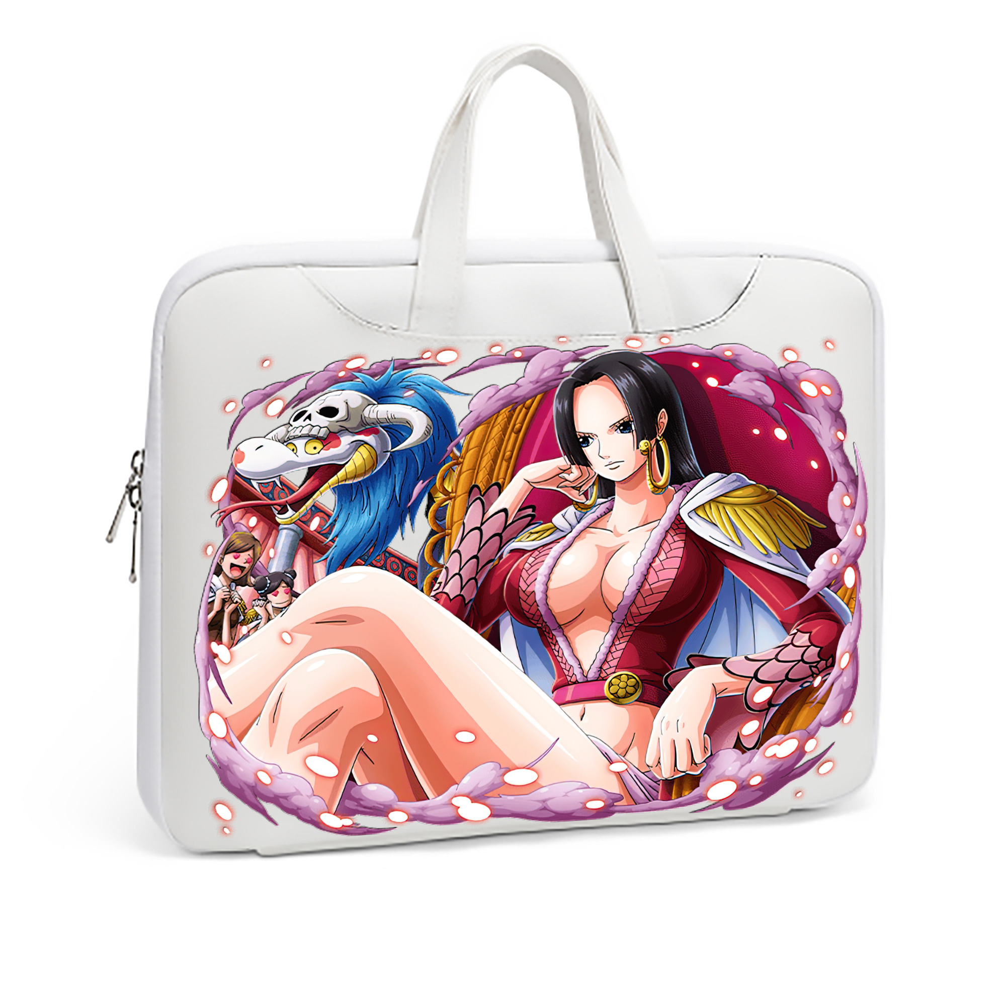 ワンピース ボア・ハンコック ONE PIECE Boa·Hancock レザーラップトップバッグ　ノートパソコンケース