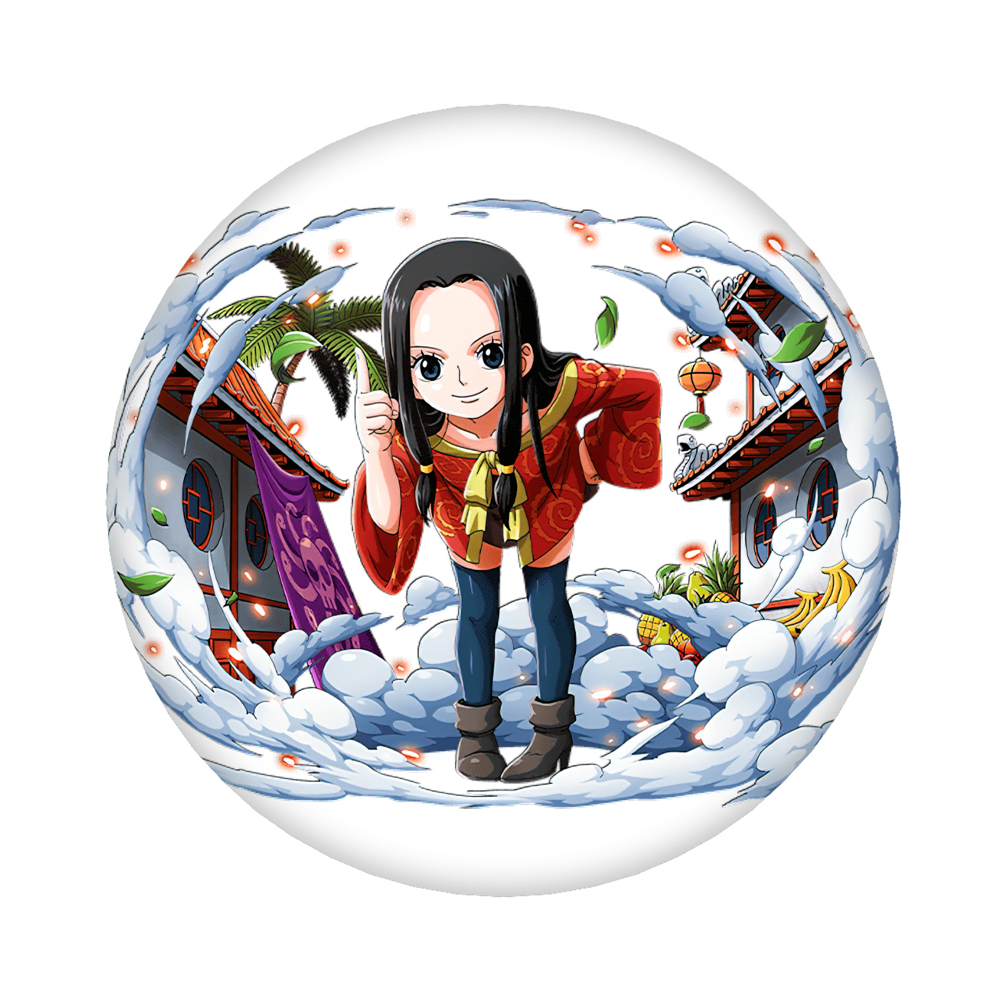 （画像用） ワンピース ボア・ハンコック ONE PIECE Boa·Hancock 6cm 缶バッジ 複数セット