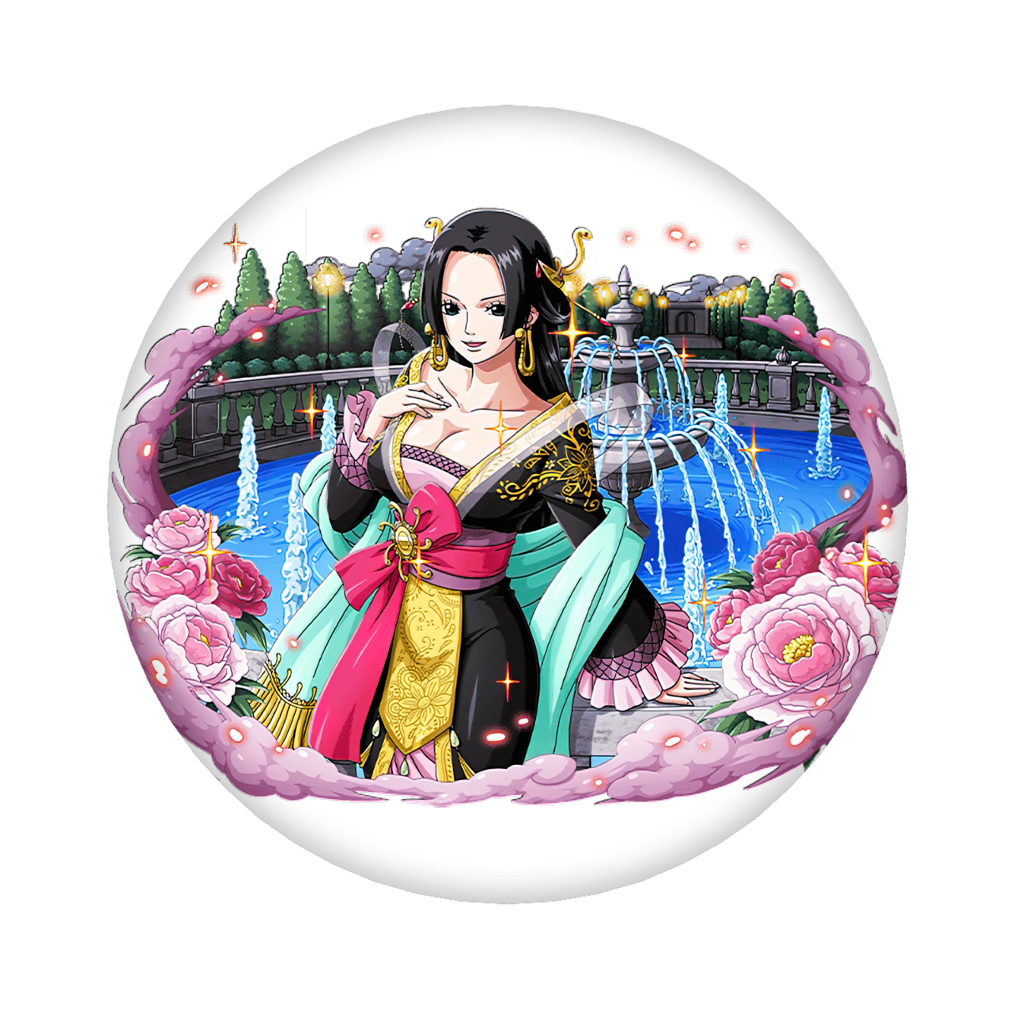 （画像用） ワンピース ボア・ハンコック ONE PIECE Boa·Hancock 6cm 缶バッジ 複数セット