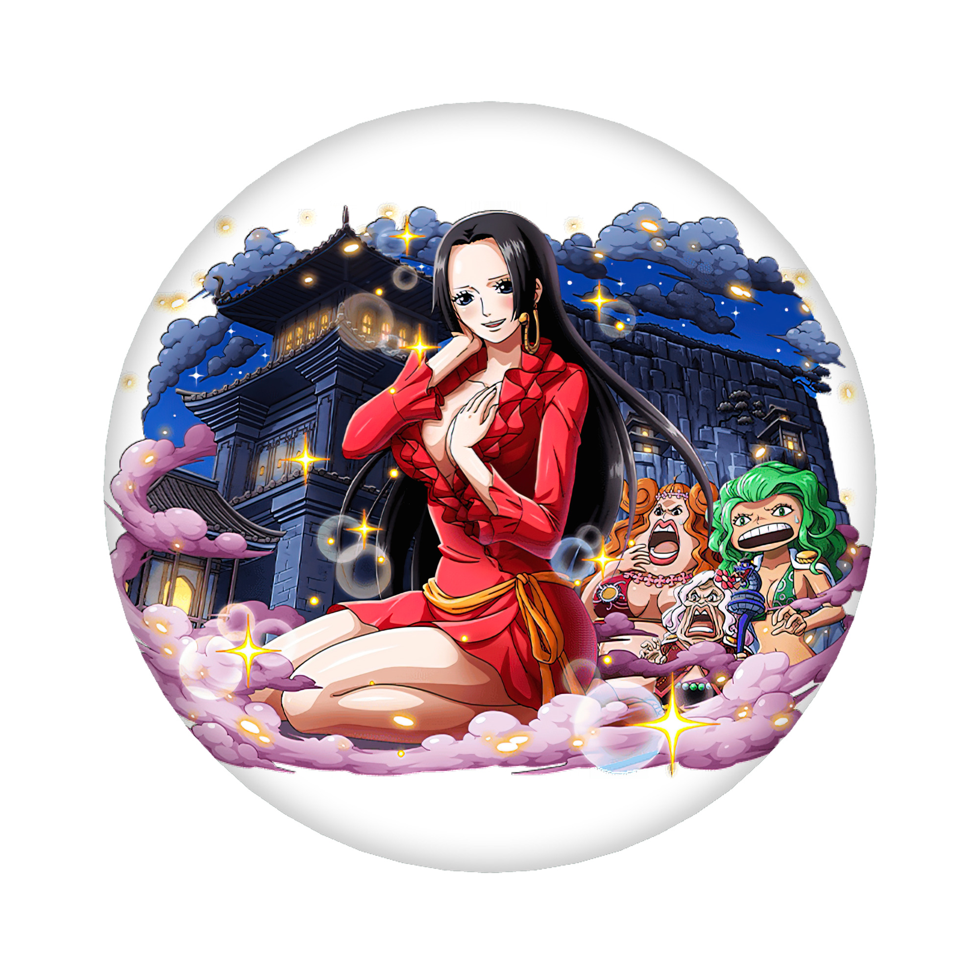 （画像用） ワンピース ボア・ハンコック ONE PIECE Boa·Hancock 6cm 缶バッジ 複数セット