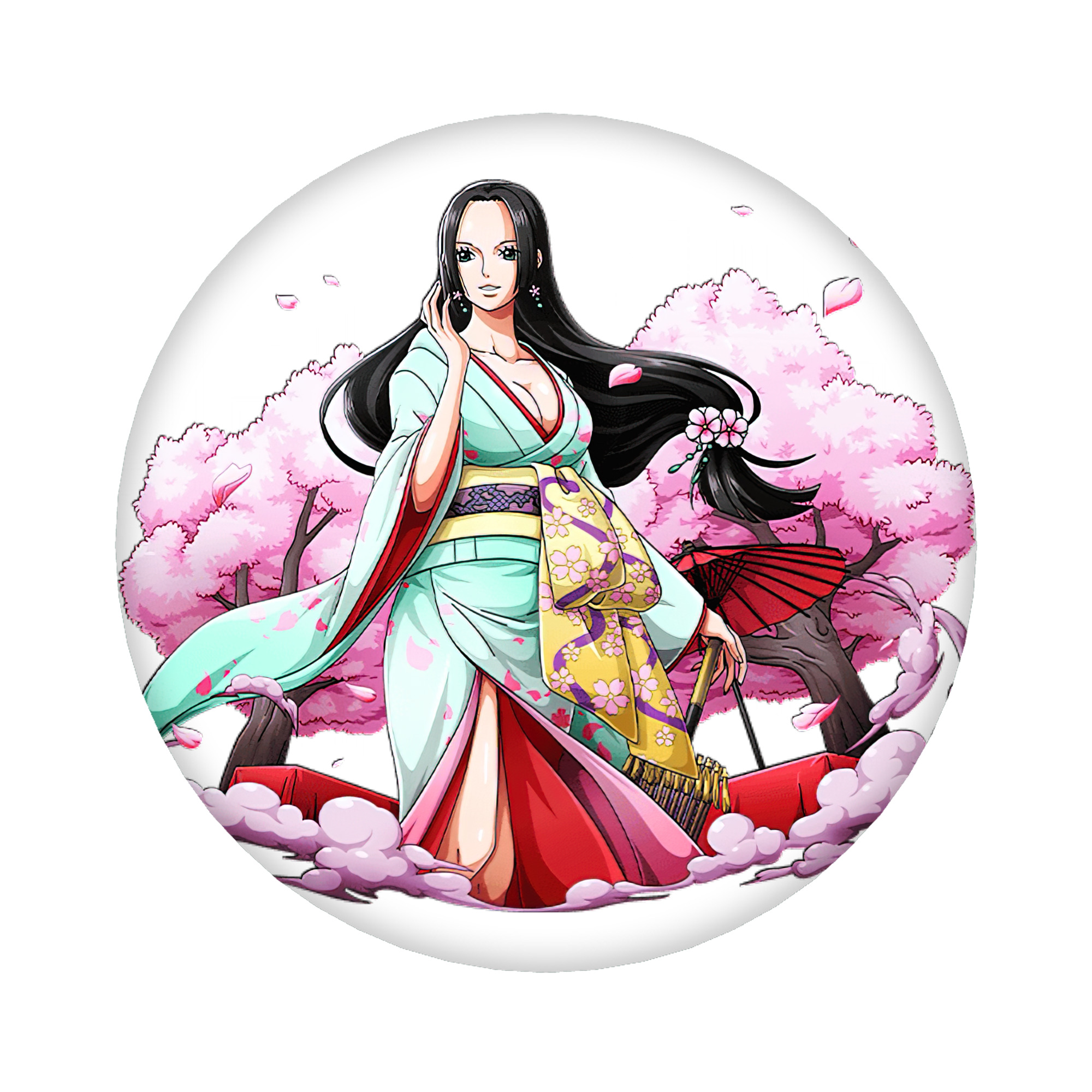 （画像用） ワンピース ボア・ハンコック ONE PIECE Boa·Hancock 6cm 缶バッジ 複数セット