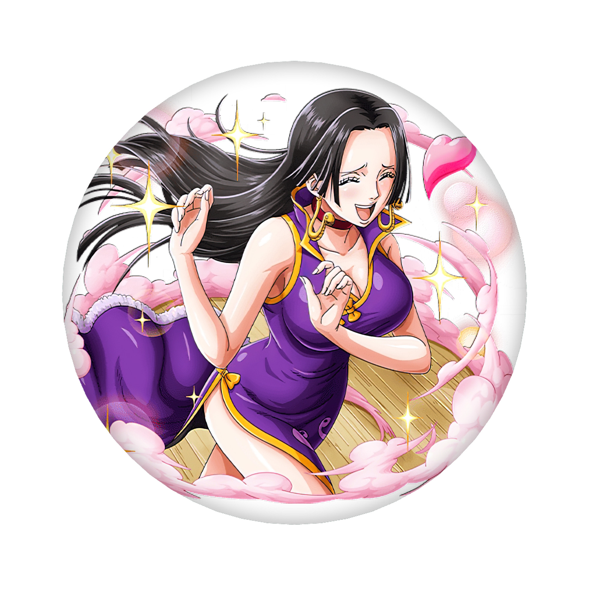 （画像用） ワンピース ボア・ハンコック ONE PIECE Boa·Hancock 6cm 缶バッジ 複数セット