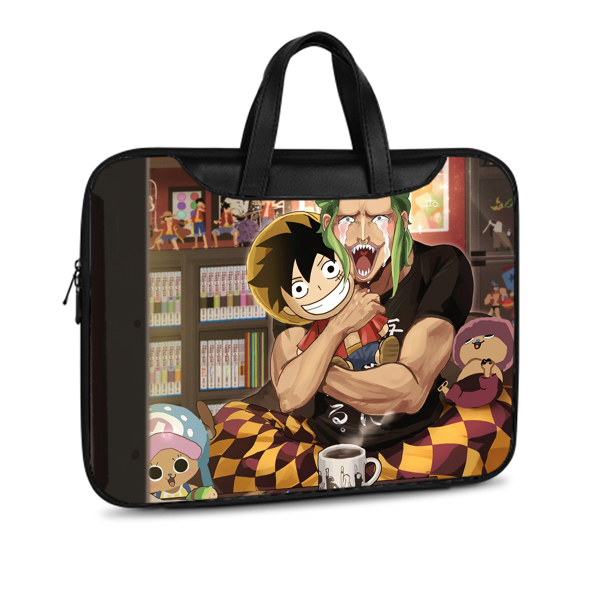 （画像用） ワンピース ONE PIECE レザーラップトップバッグ　ノートパソコンケース