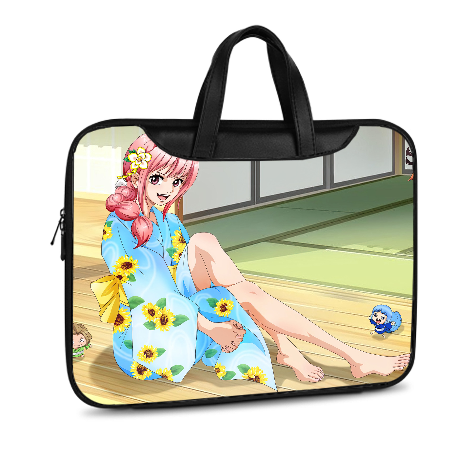 （画像用） ワンピース ONE PIECE レザーラップトップバッグ　ノートパソコンケース