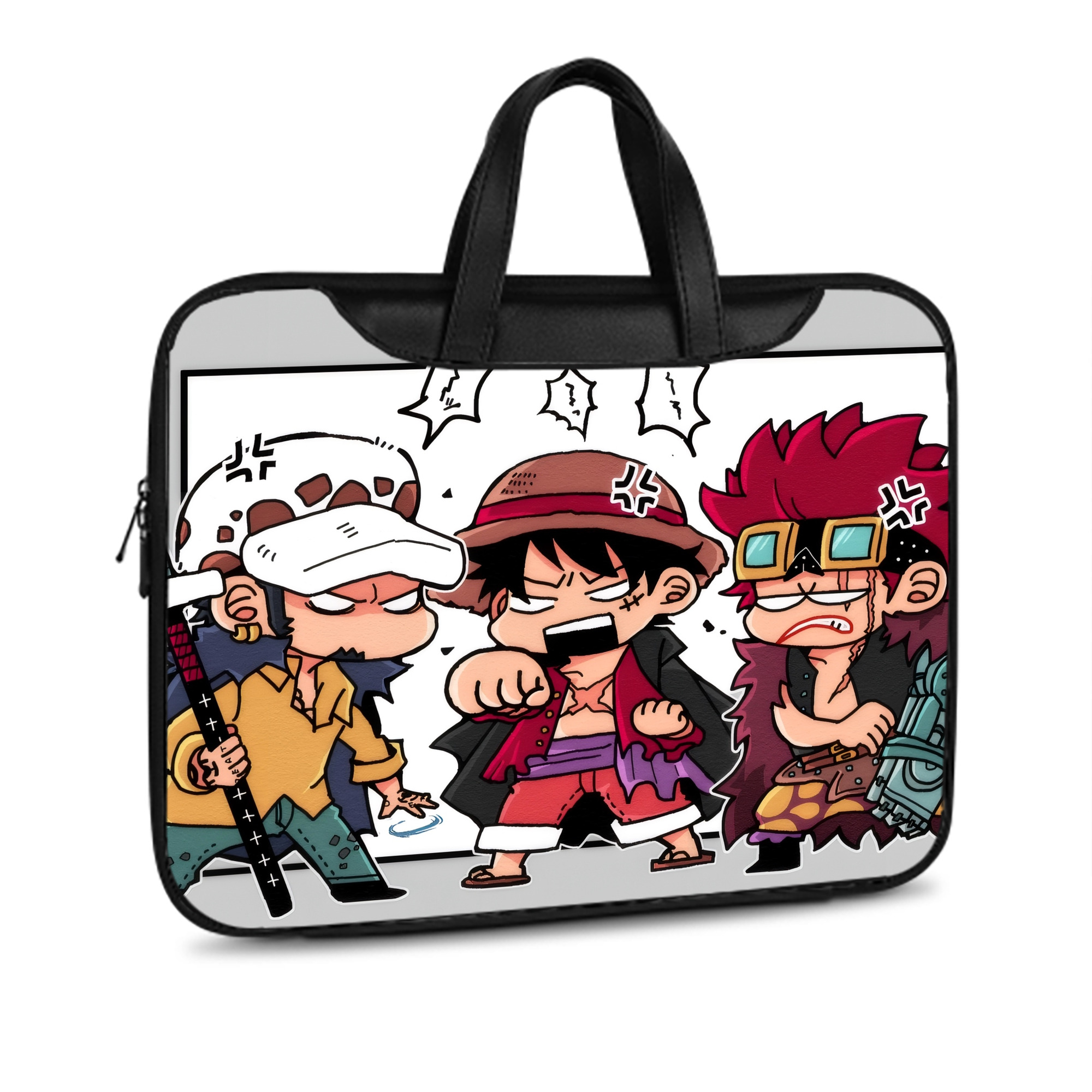 ワンピース ONE PIECE レザーラップトップバッグ　ノートパソコンケース