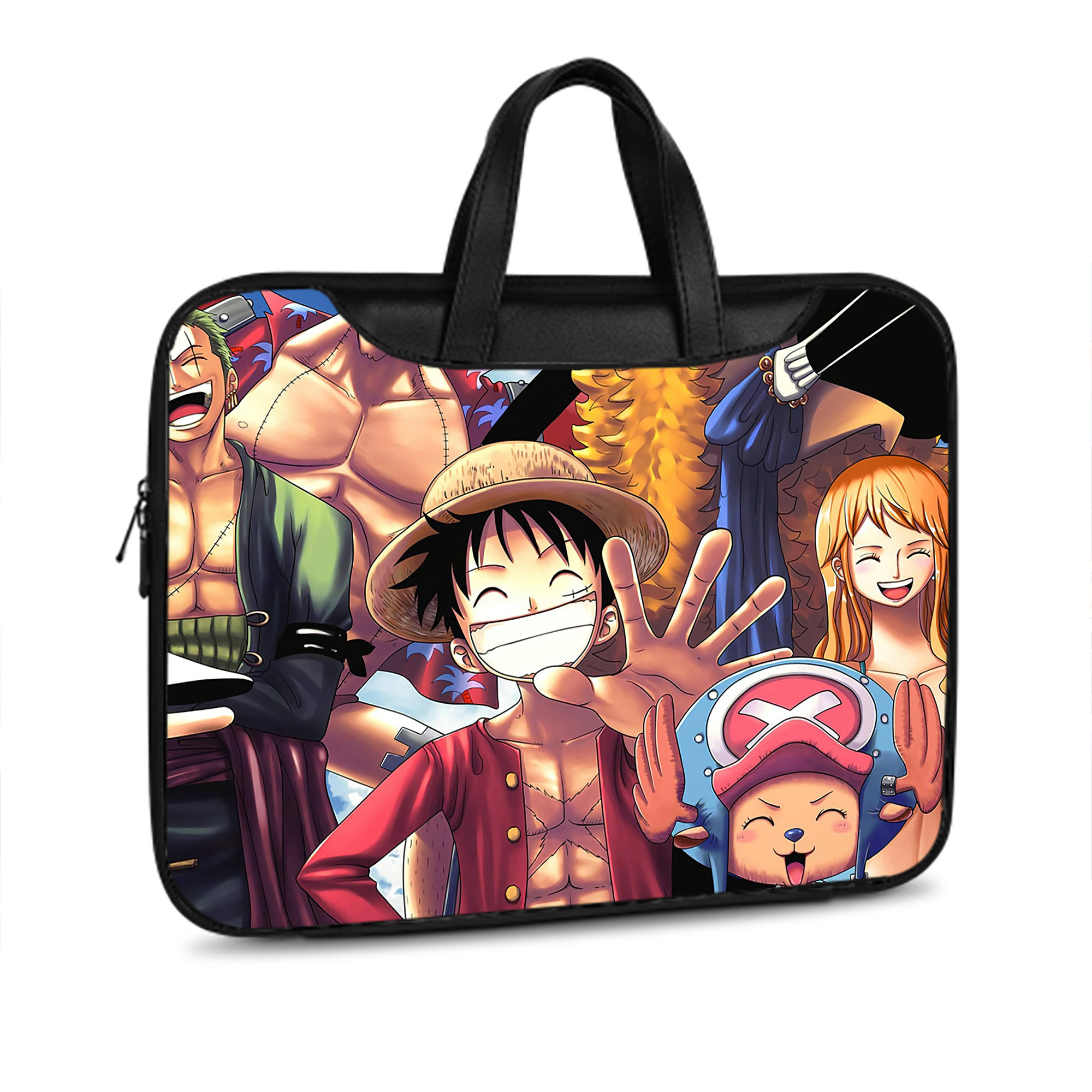 ワンピース ONE PIECE レザーラップトップバッグ　ノートパソコンケース