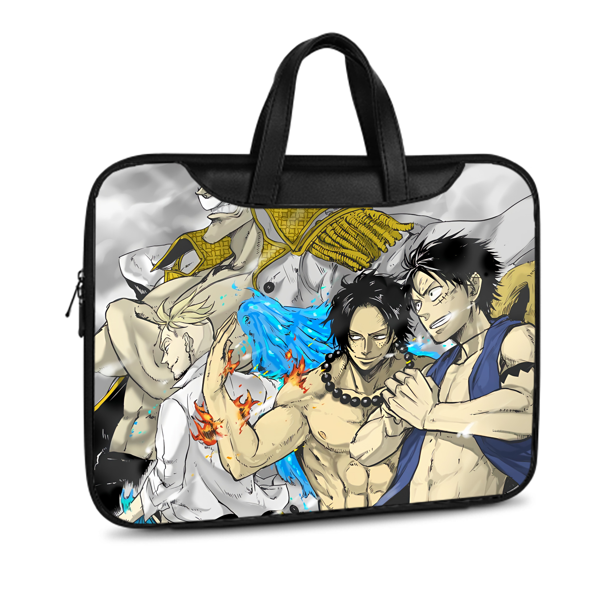 ワンピース ONE PIECE レザーラップトップバッグ　ノートパソコンケース