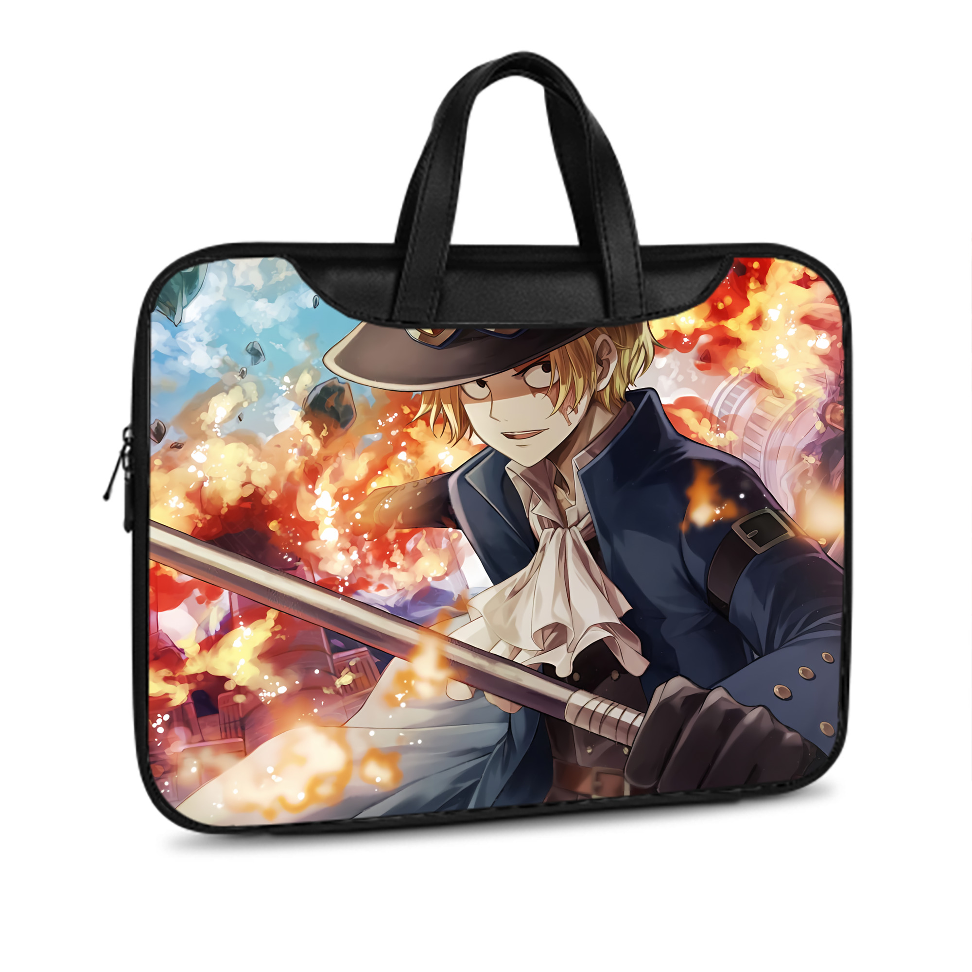ワンピース ONE PIECE レザーラップトップバッグ　ノートパソコンケース