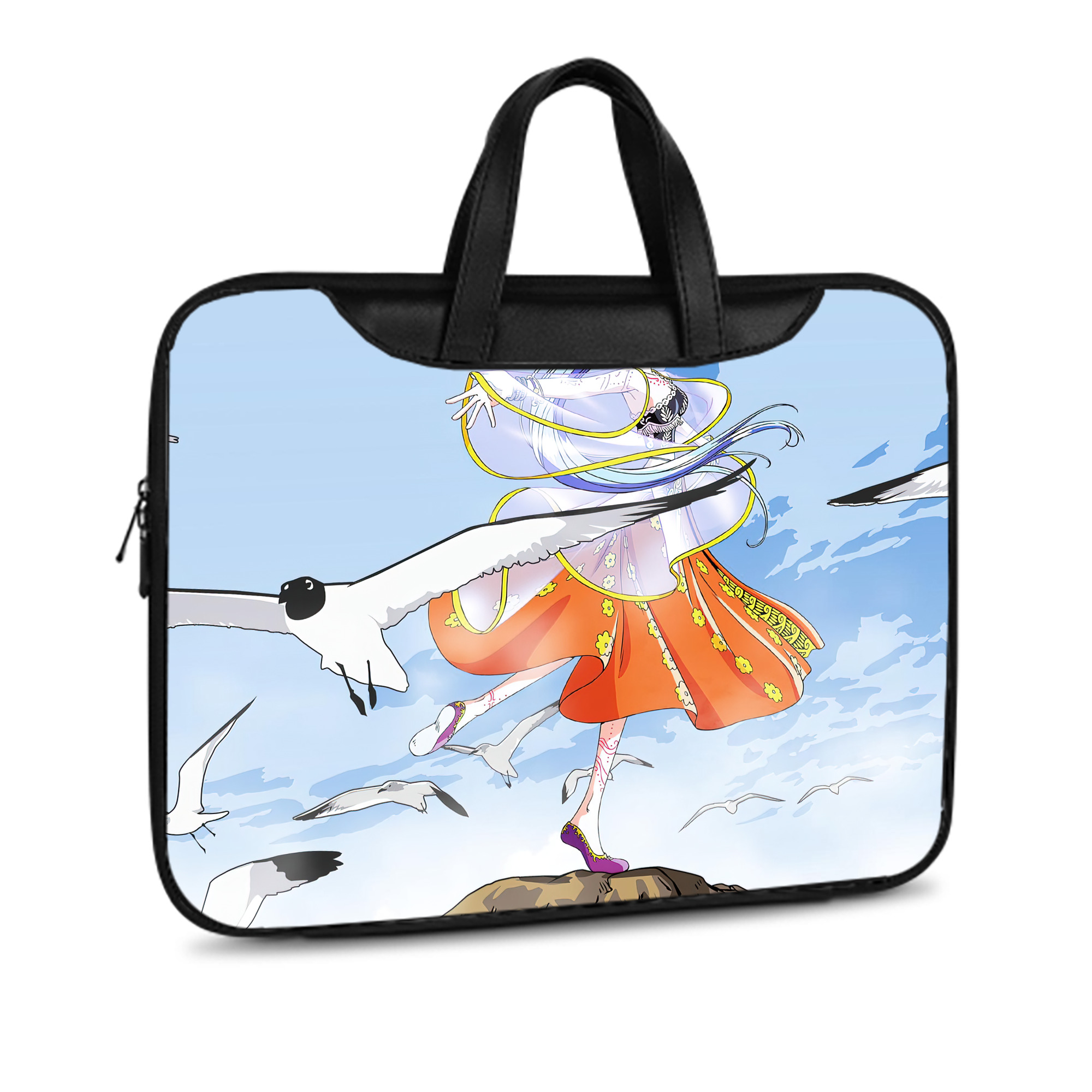 ワンピース ONE PIECE レザーラップトップバッグ　ノートパソコンケース
