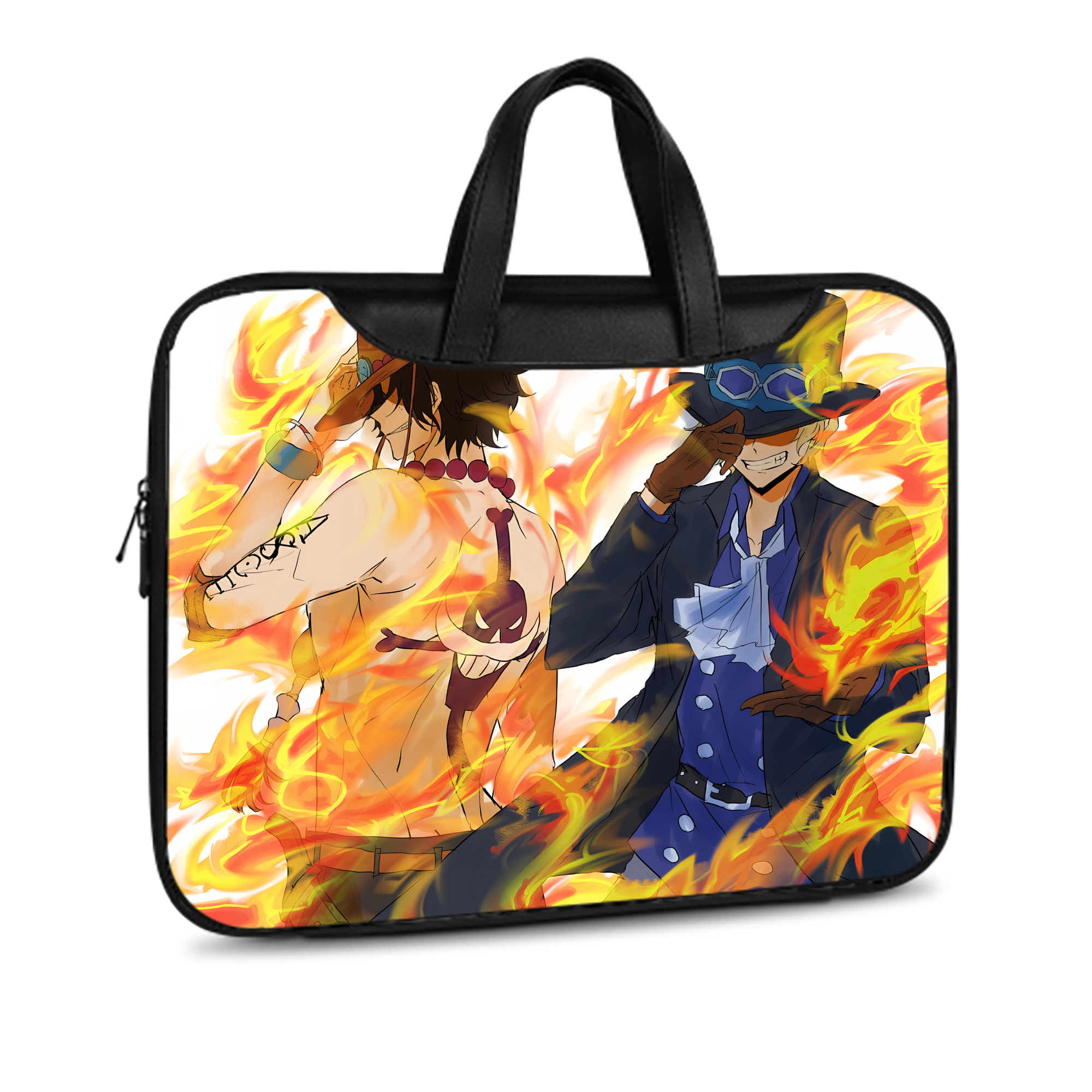 ワンピース ONE PIECE レザーラップトップバッグ　ノートパソコンケース