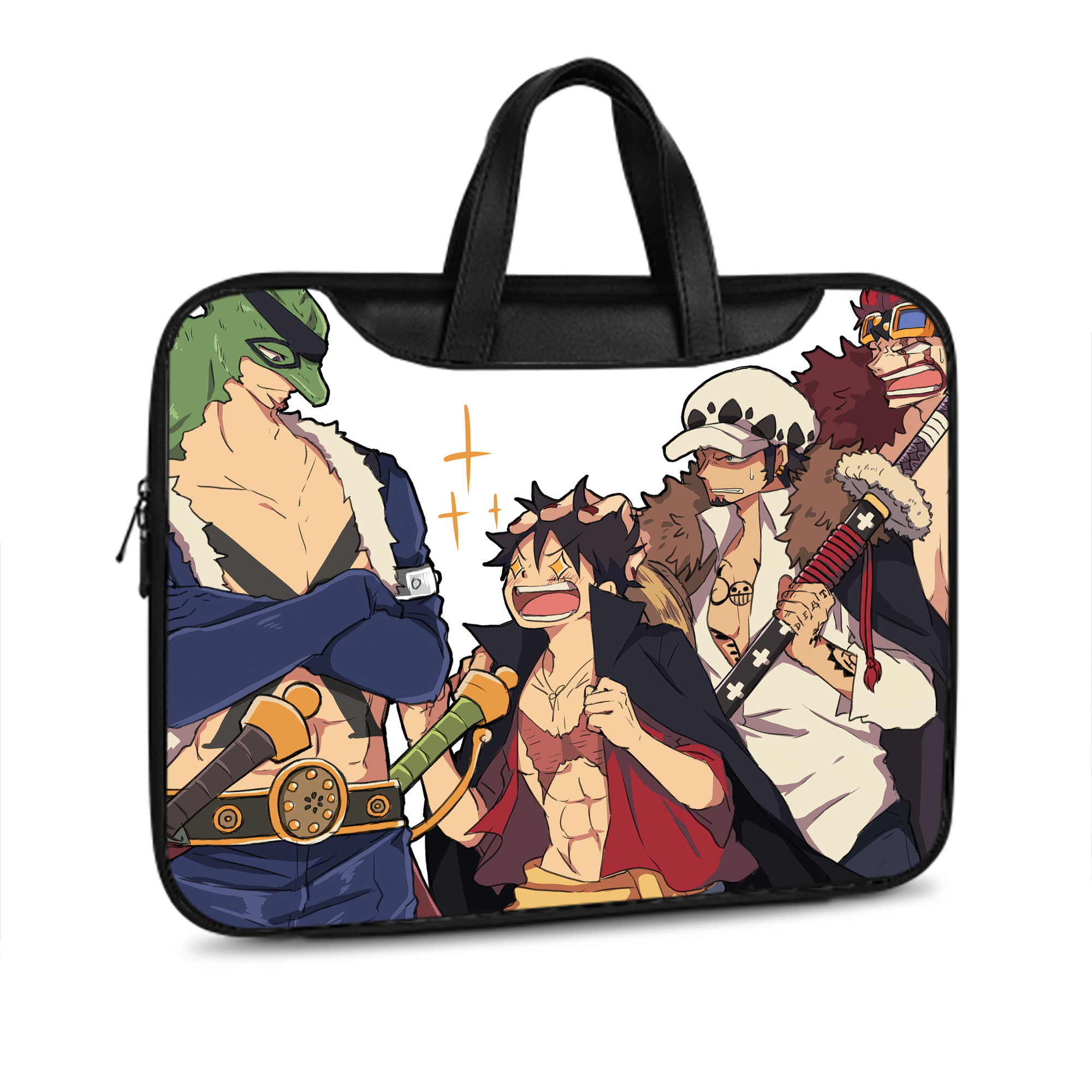 ワンピース ONE PIECE レザーラップトップバッグ　ノートパソコンケース