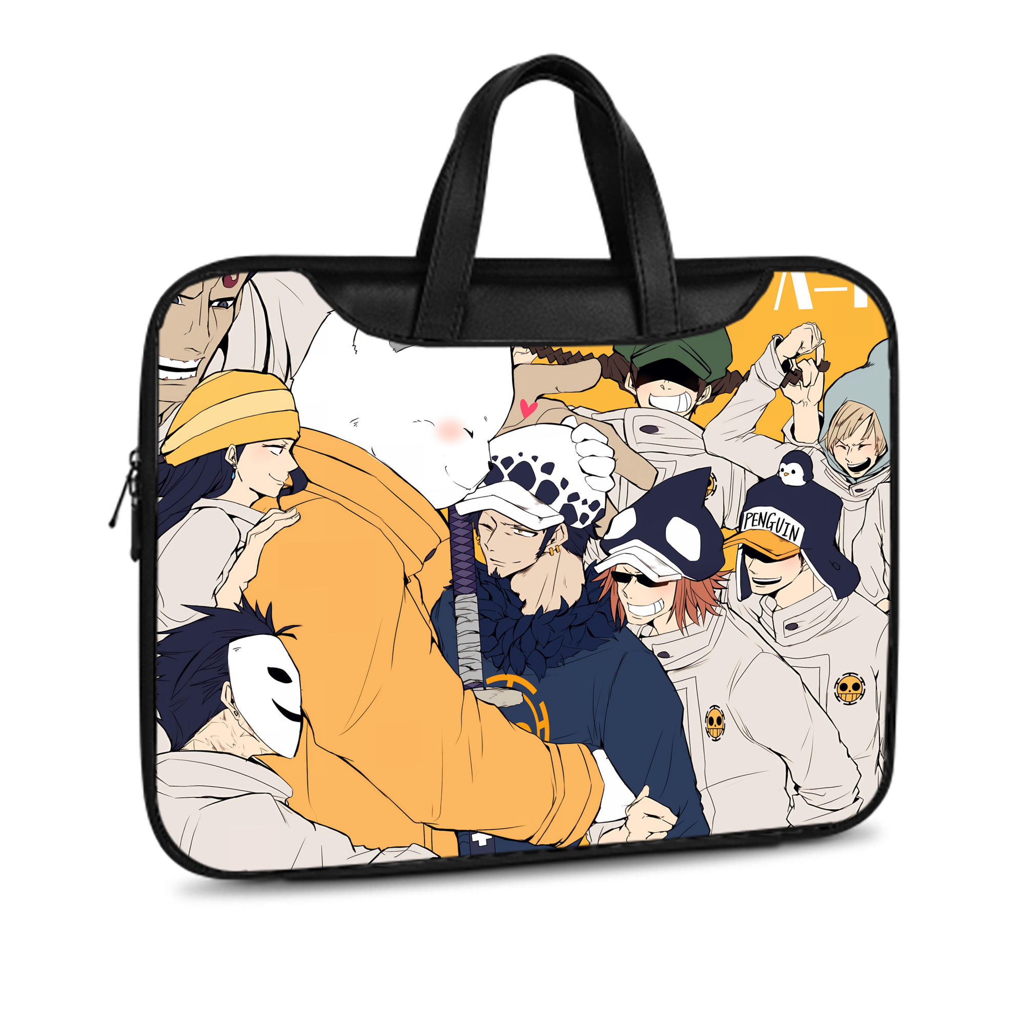 ワンピース ONE PIECE レザーラップトップバッグ　ノートパソコンケース