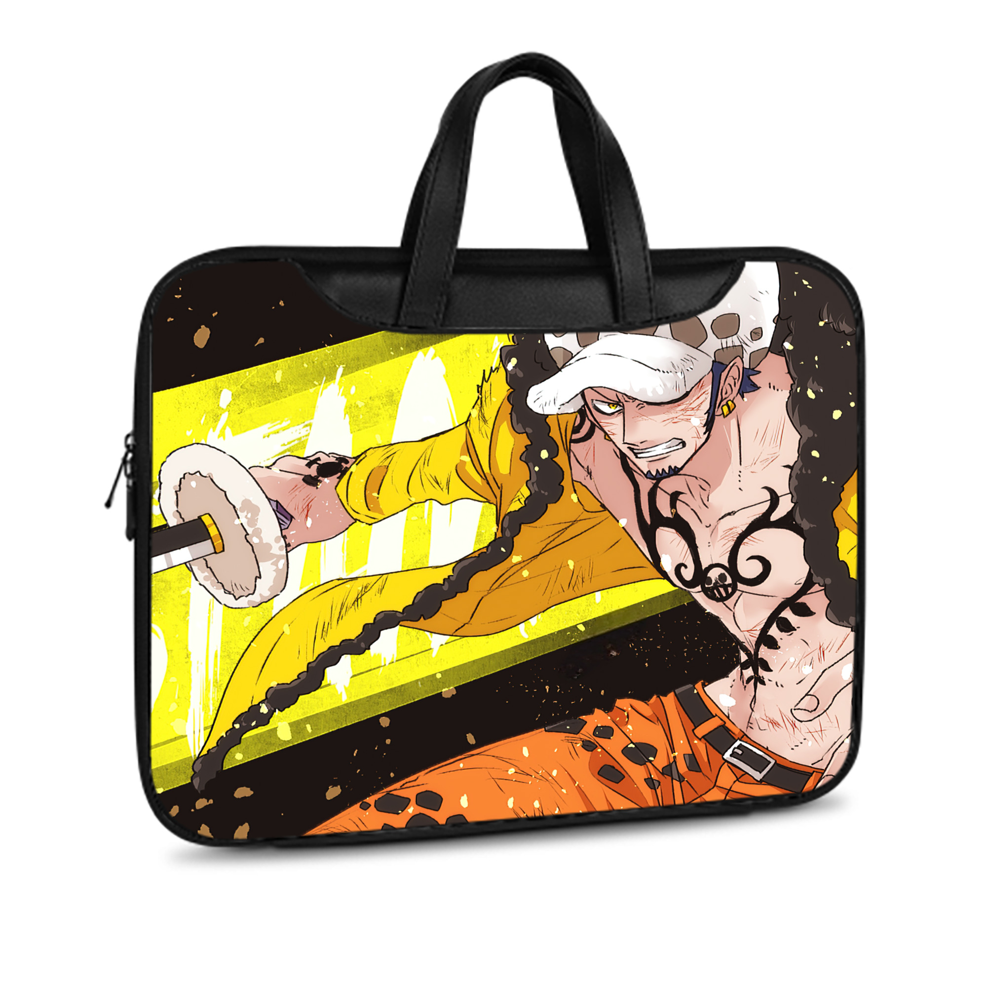 ワンピース ONE PIECE レザーラップトップバッグ　ノートパソコンケース
