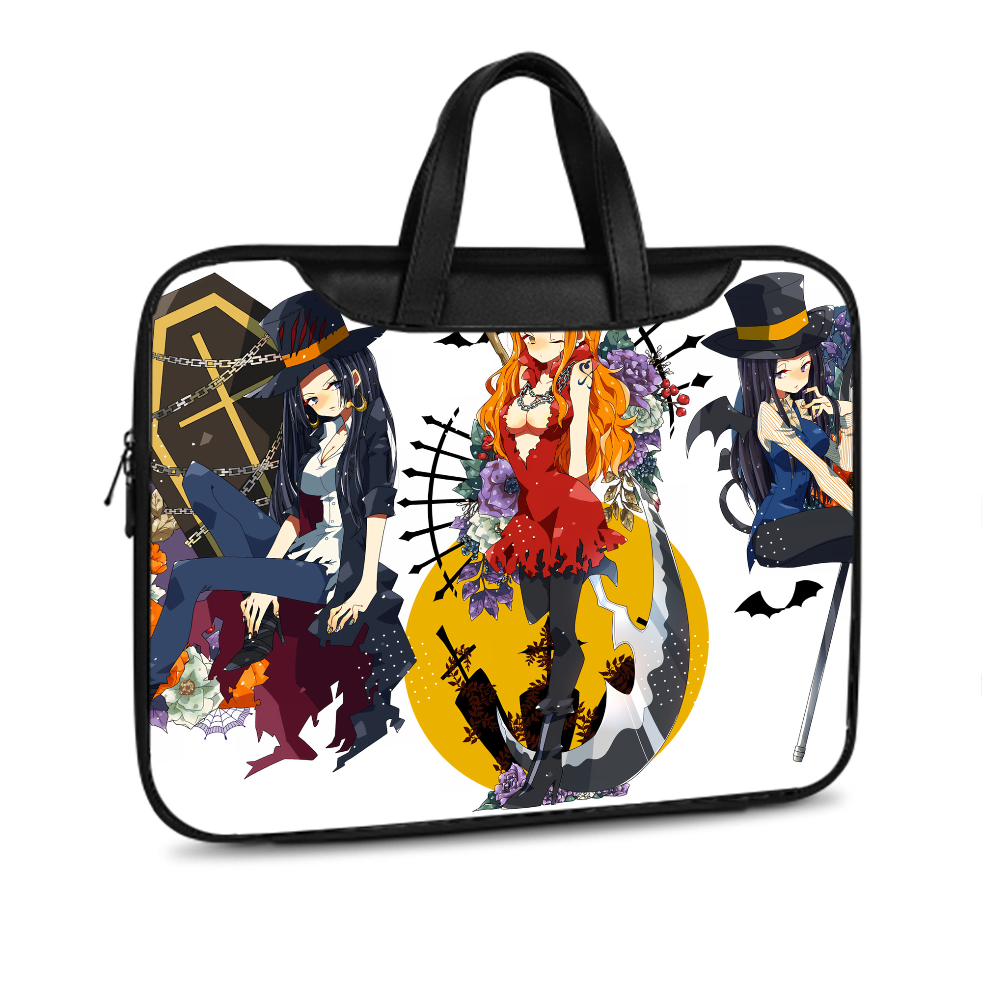 ワンピース ONE PIECE レザーラップトップバッグ　ノートパソコンケース