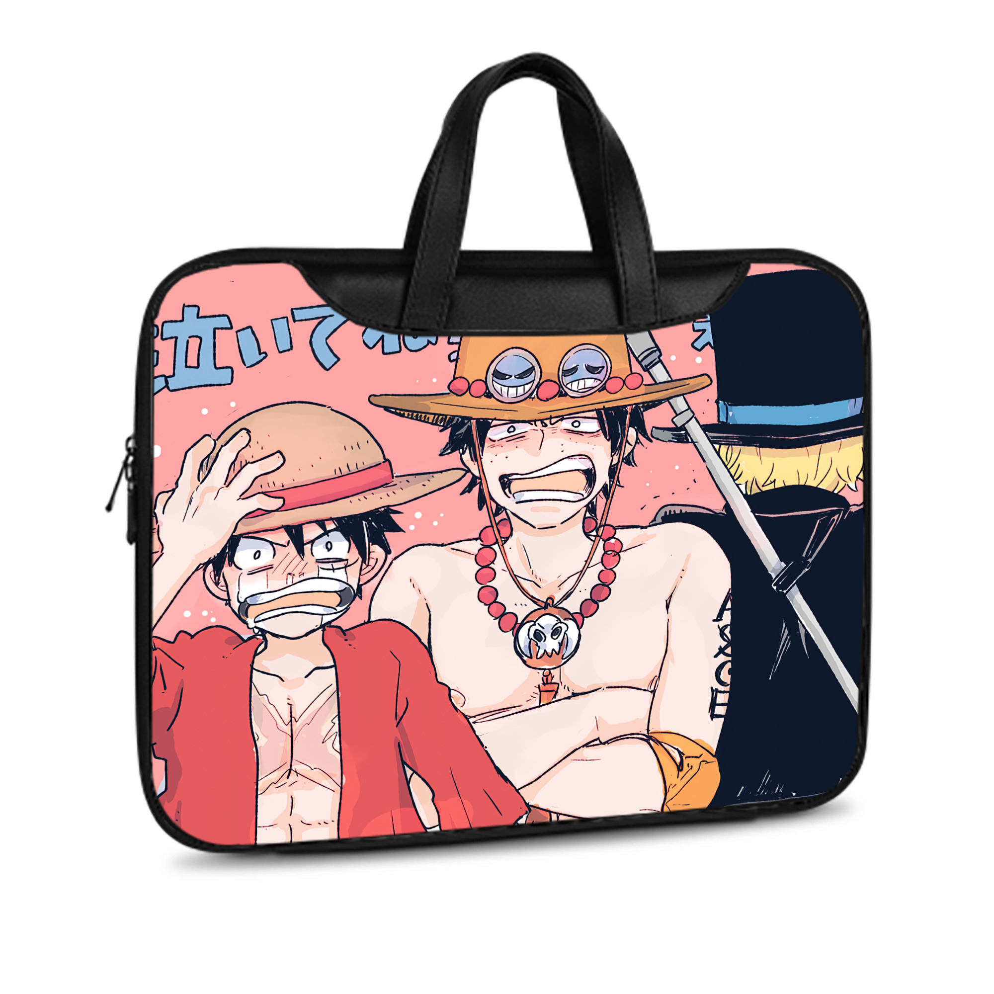 ワンピース ONE PIECE レザーラップトップバッグ　ノートパソコンケース