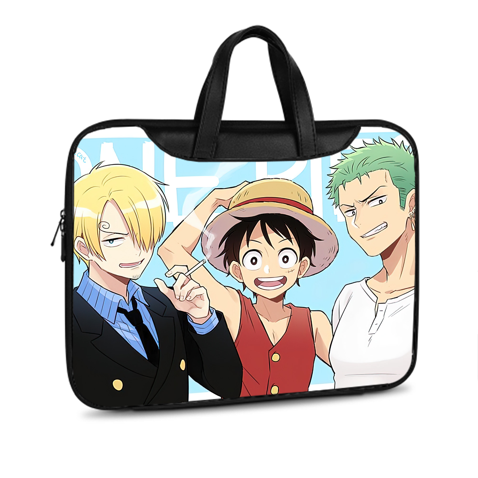 ワンピース ONE PIECE レザーラップトップバッグ　ノートパソコンケース