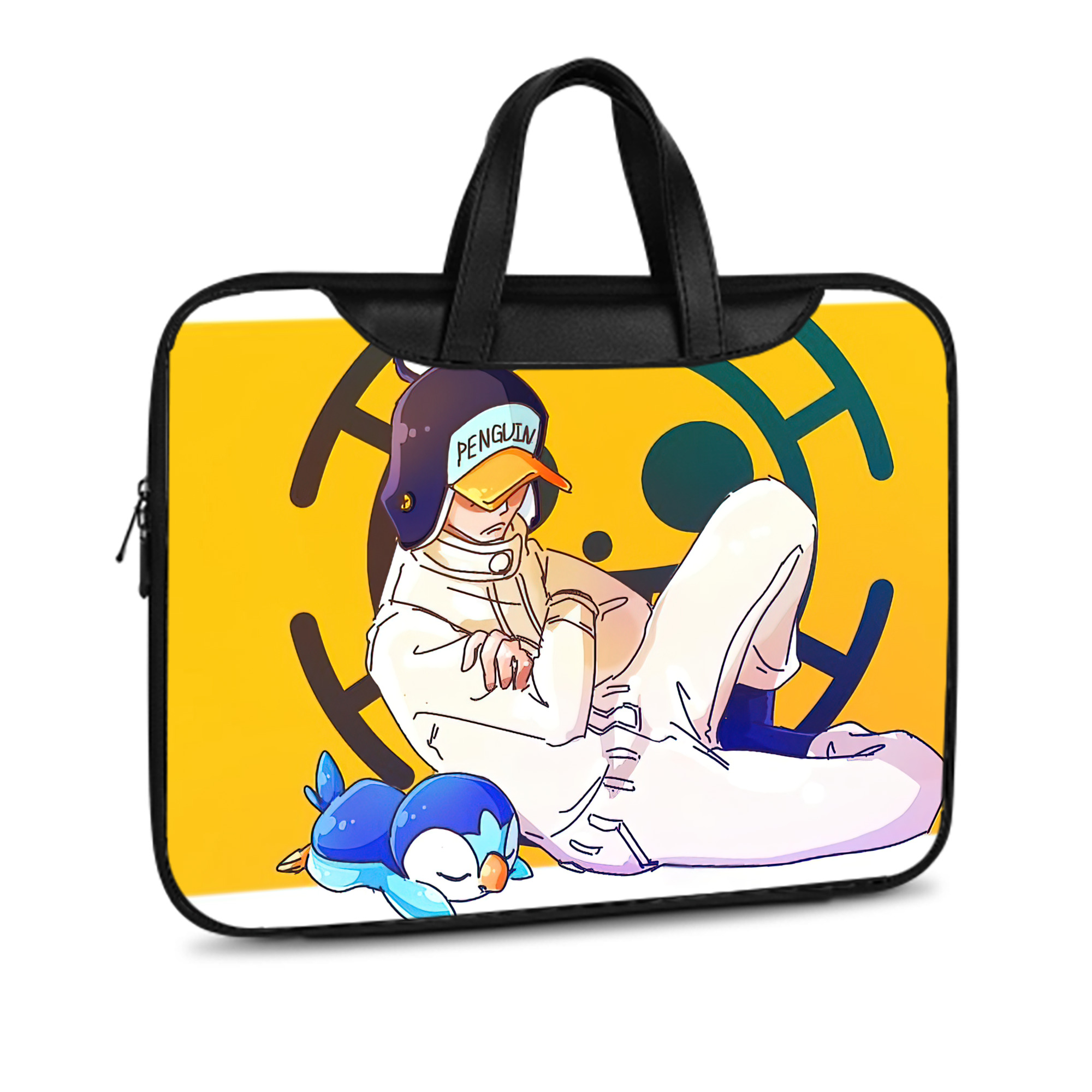 ワンピース ONE PIECE レザーラップトップバッグ　ノートパソコンケース