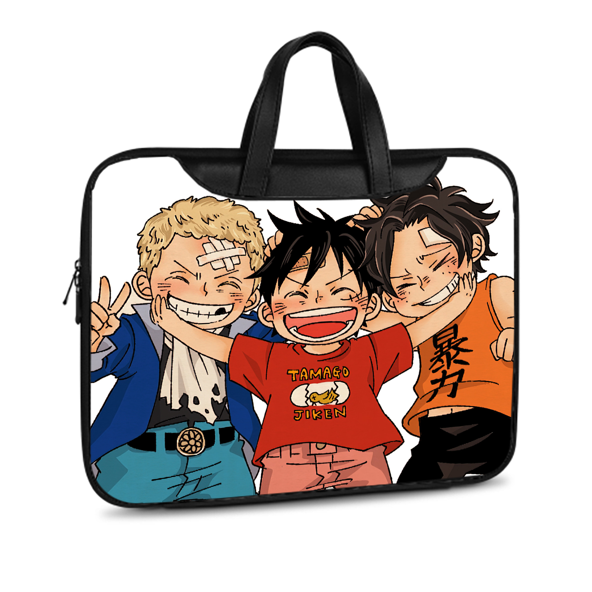ワンピース ONE PIECE レザーラップトップバッグ　ノートパソコンケース