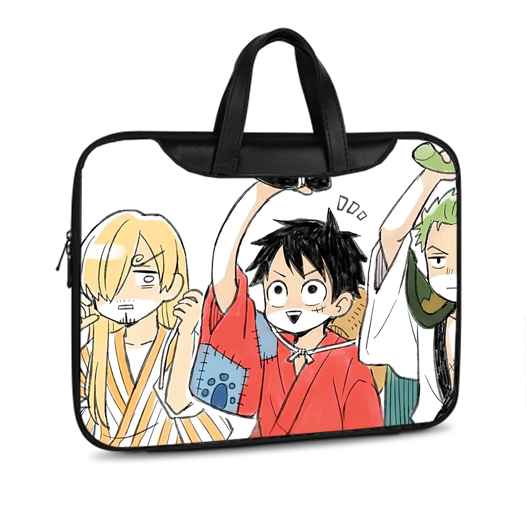 ワンピース ONE PIECE レザーラップトップバッグ　ノートパソコンケース