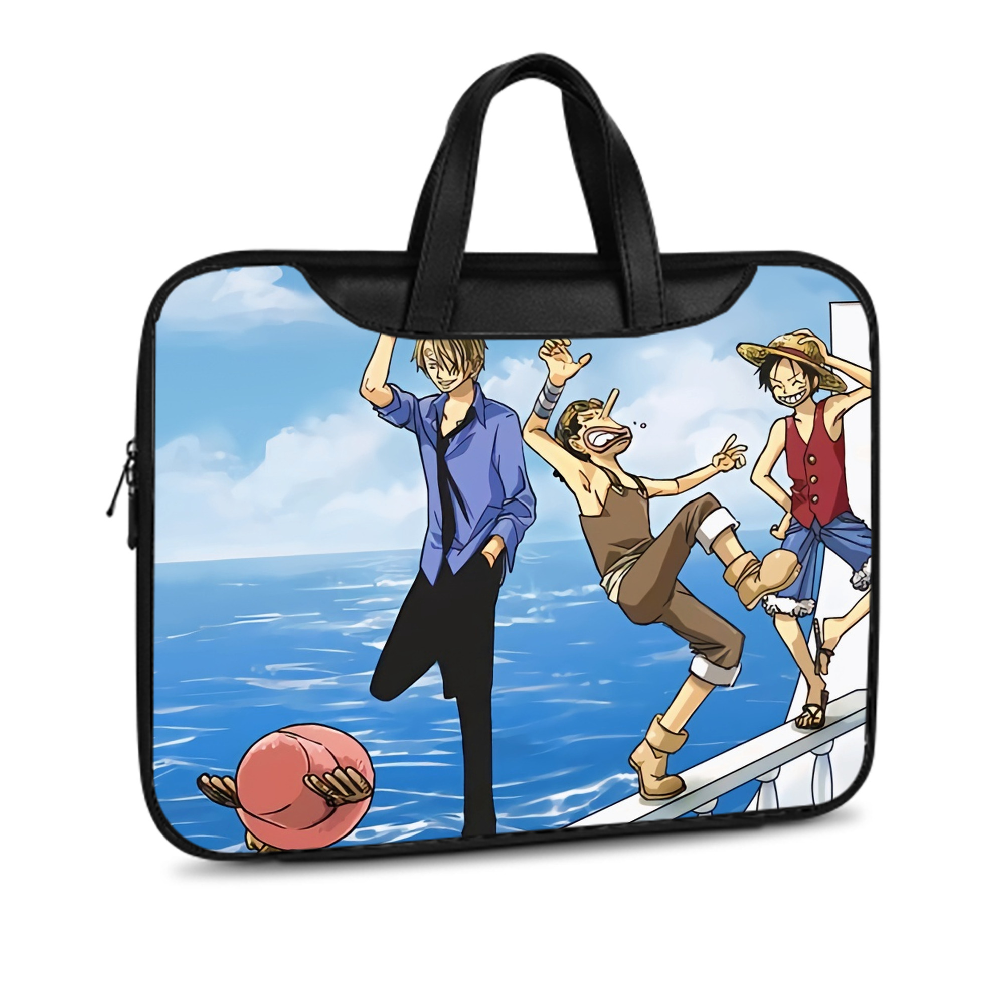 ワンピース ONE PIECE レザーラップトップバッグ　ノートパソコンケース