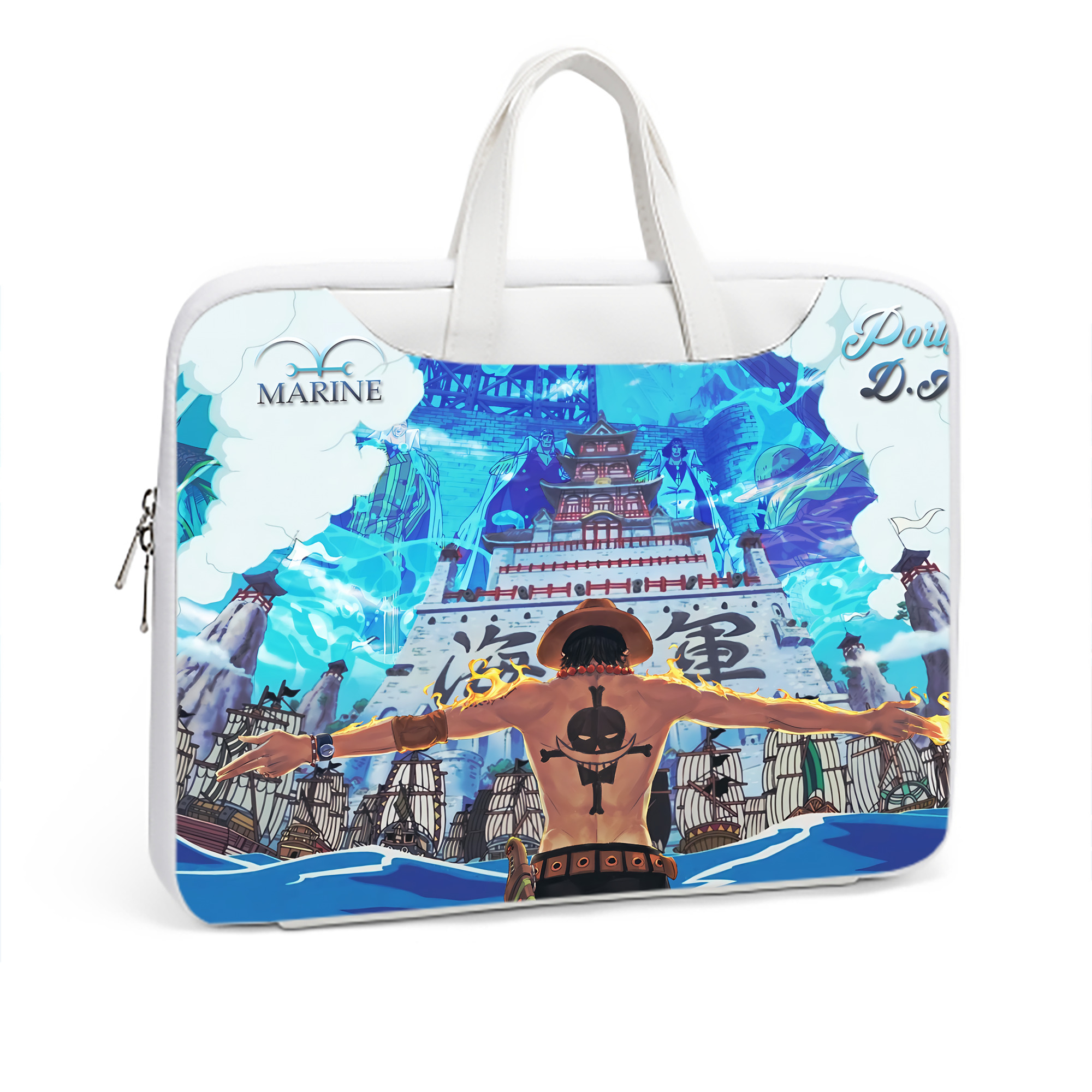（画像用） ワンピース ONE PIECE レザーラップトップバッグ　ノートパソコンケース