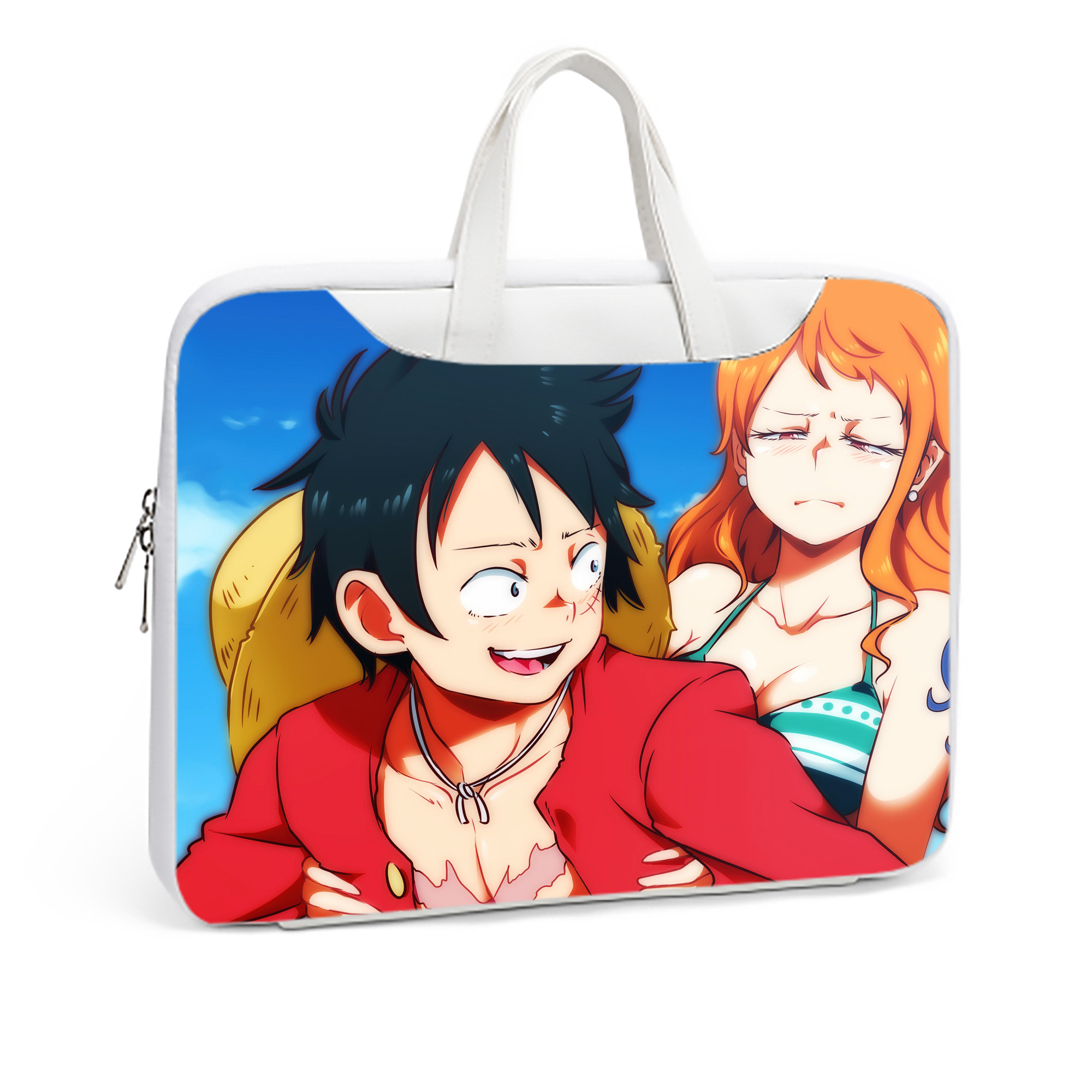 （画像用） ワンピース ONE PIECE レザーラップトップバッグ　ノートパソコンケース