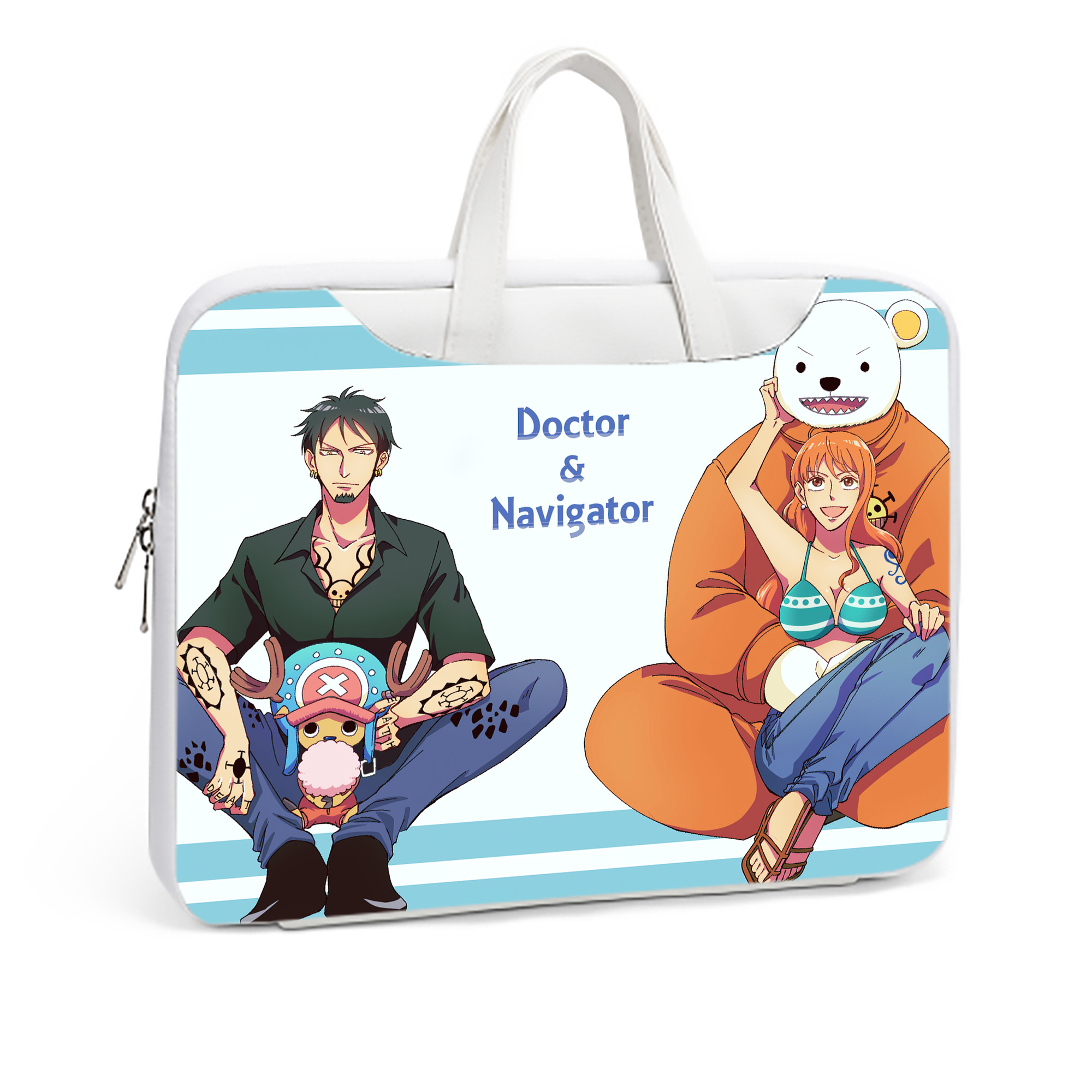 （画像用） ワンピース ONE PIECE レザーラップトップバッグ　ノートパソコンケース