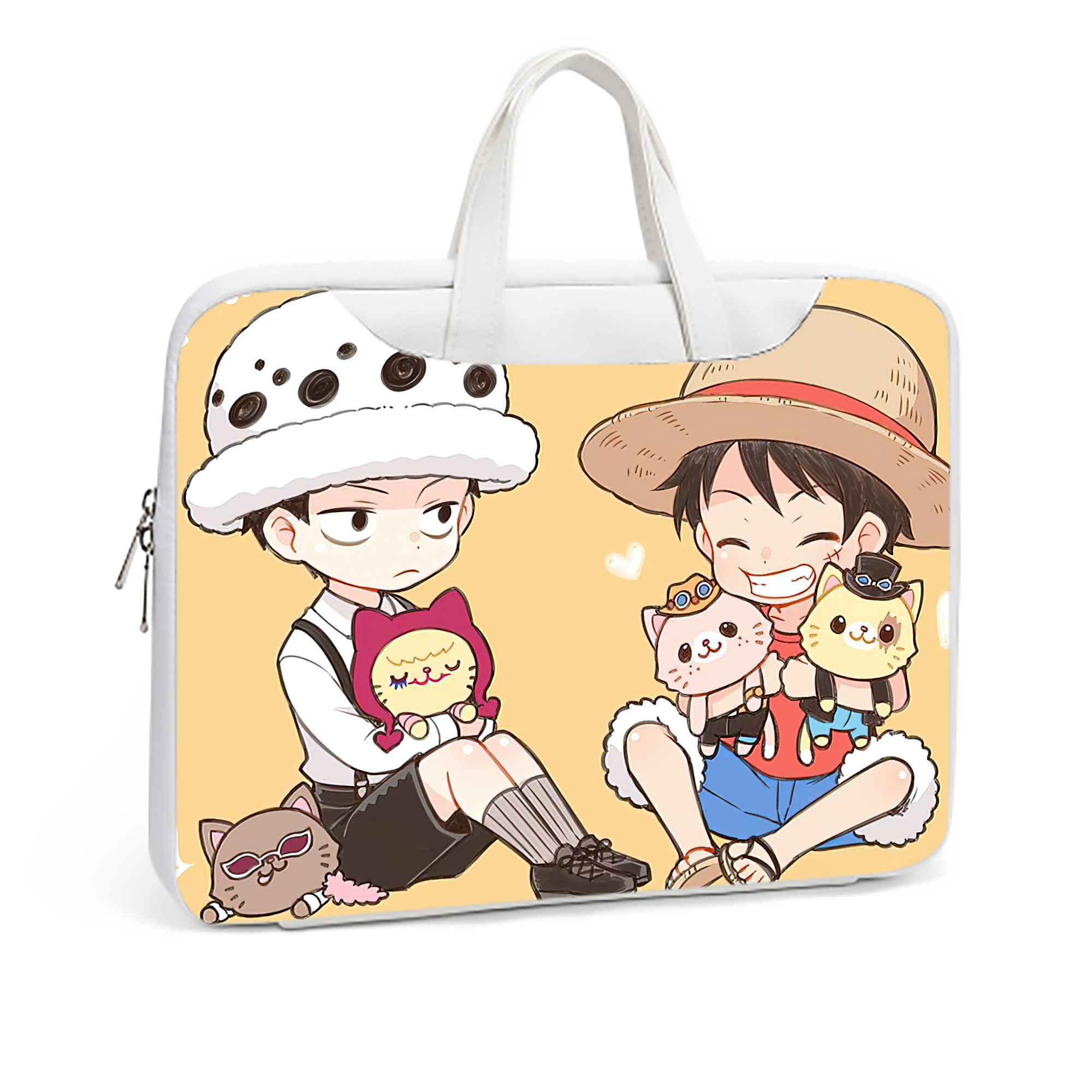（画像用） ワンピース ONE PIECE レザーラップトップバッグ　ノートパソコンケース