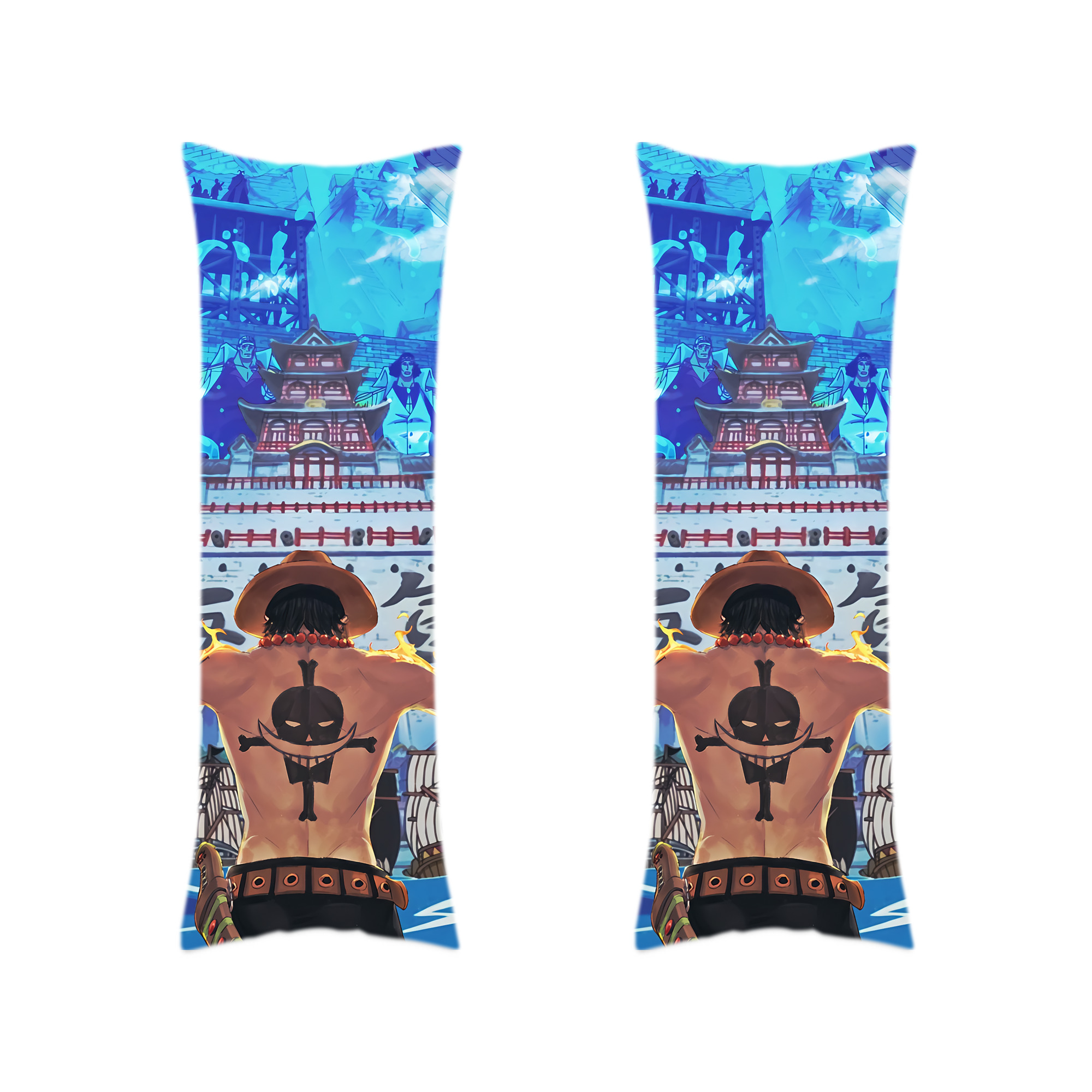 （画像用） ワンピース ONE PIECE ロング抱き枕カバー 両面プリントタイプ（サイズ選択可）
