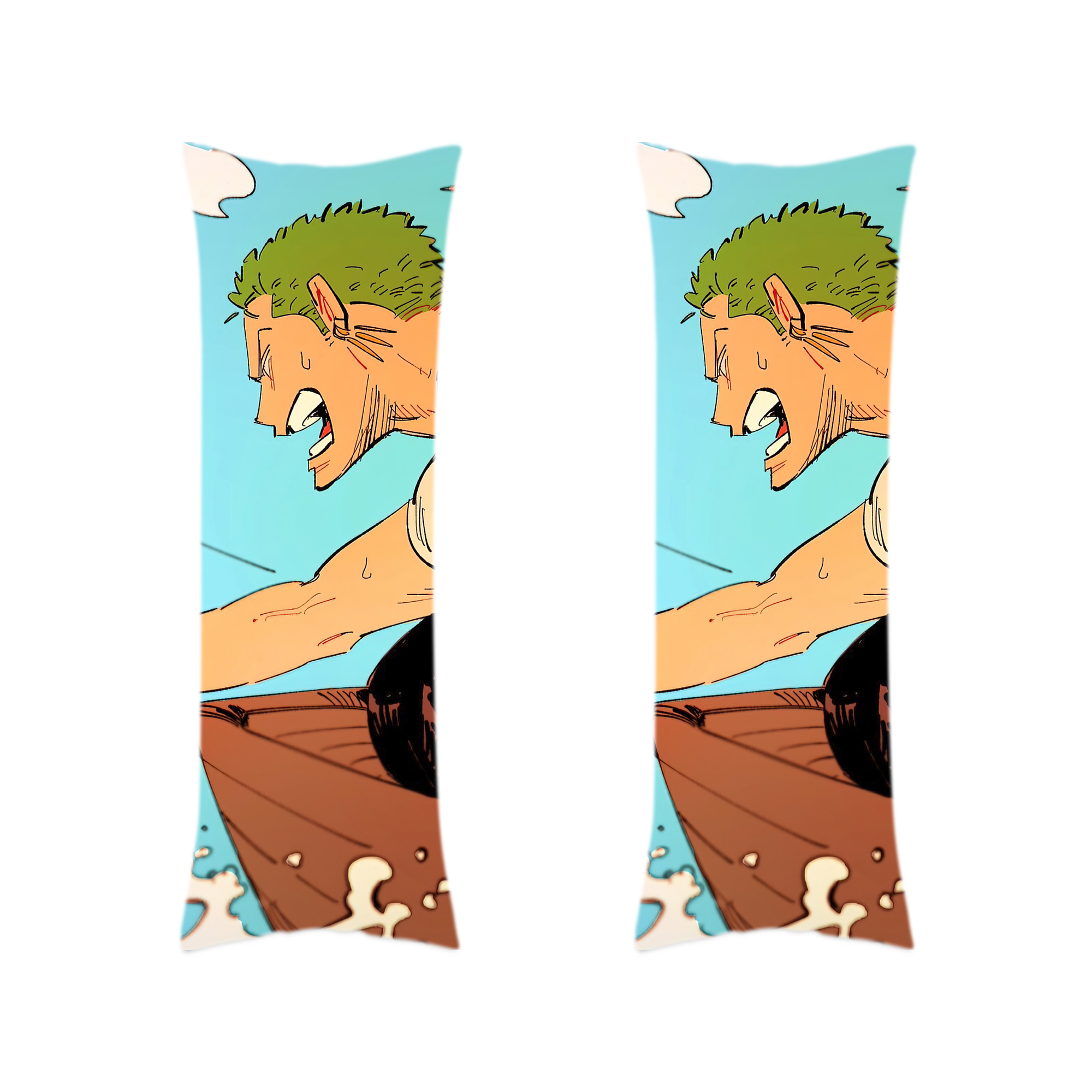 （画像用） ワンピース ONE PIECE ロング抱き枕カバー 両面プリントタイプ（サイズ選択可）