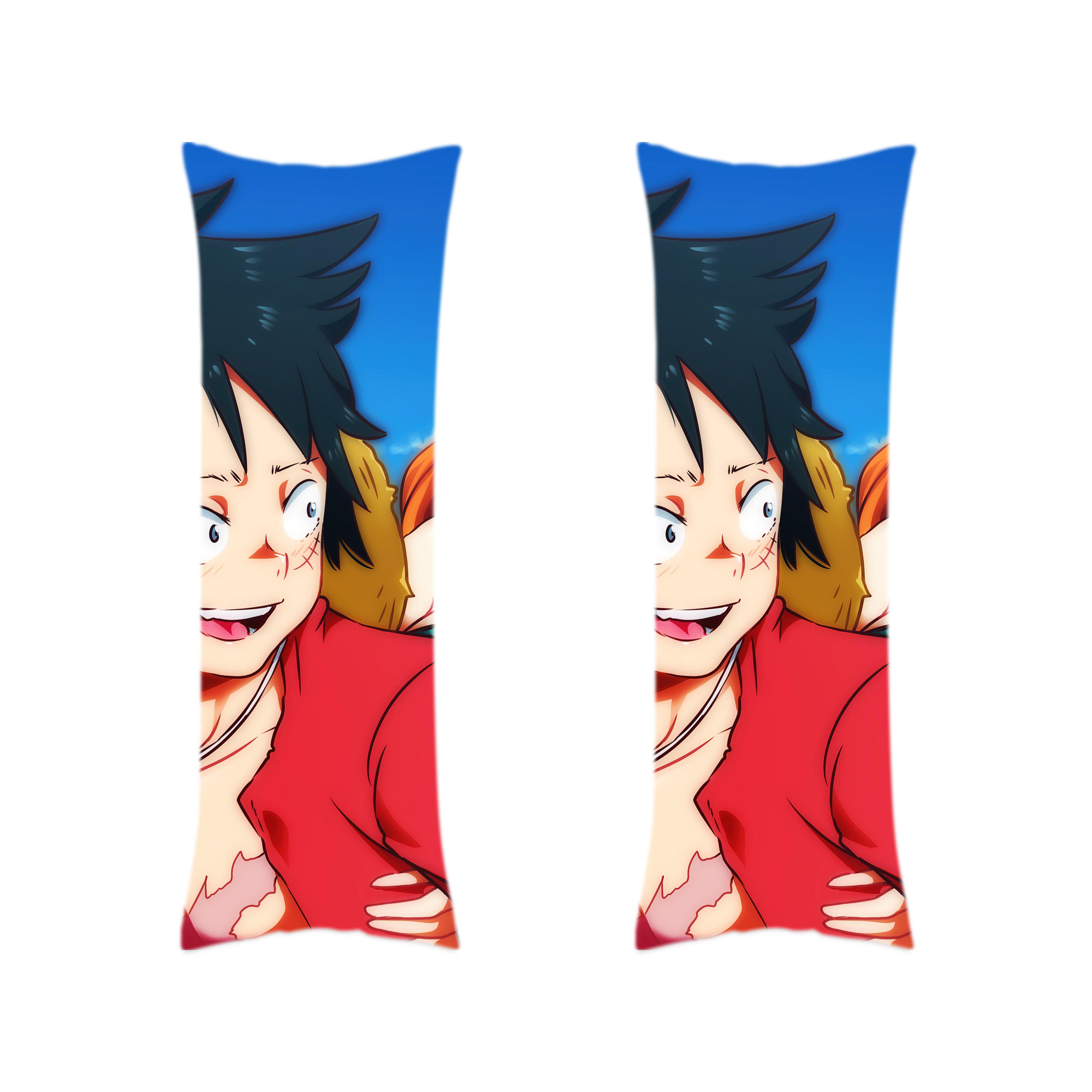（画像用） ワンピース ONE PIECE ロング抱き枕カバー 両面プリントタイプ（サイズ選択可）