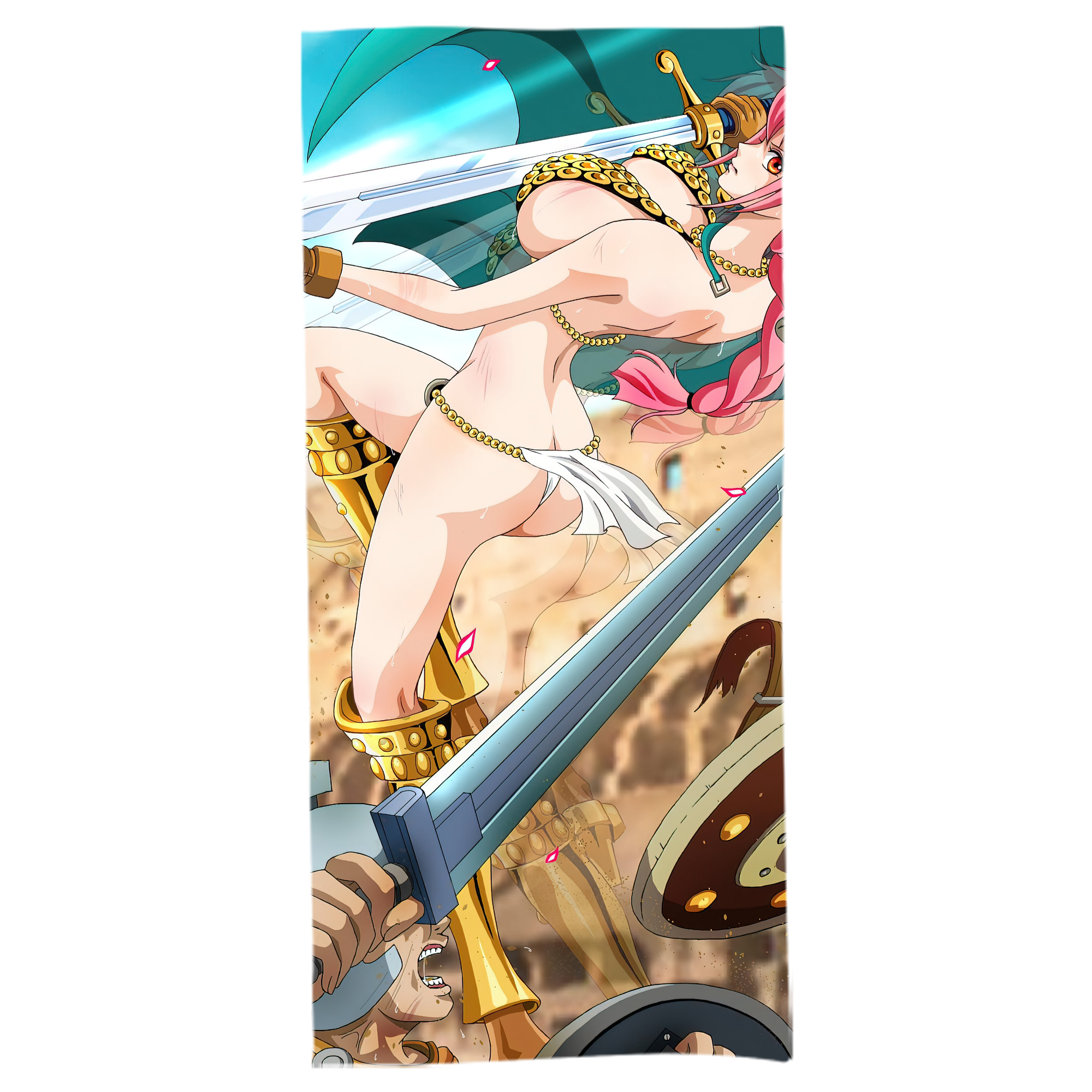 （画像用） ワンピース ONE PIECE 大判バスタオル 70×140cm 吸水速乾 柔らかい肌触り