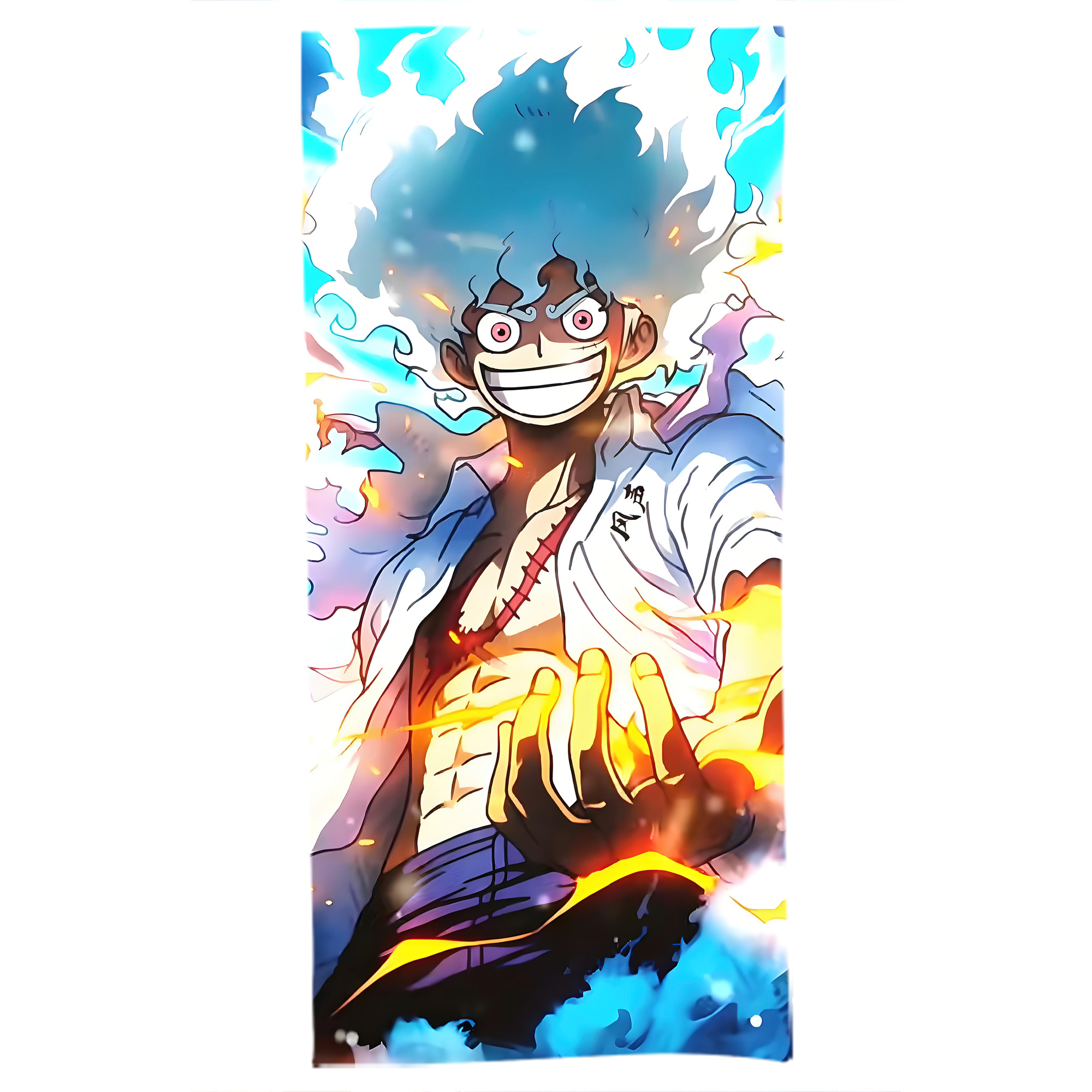 （画像用） ワンピース ONE PIECE 大判バスタオル 70×140cm 吸水速乾 柔らかい肌触り
