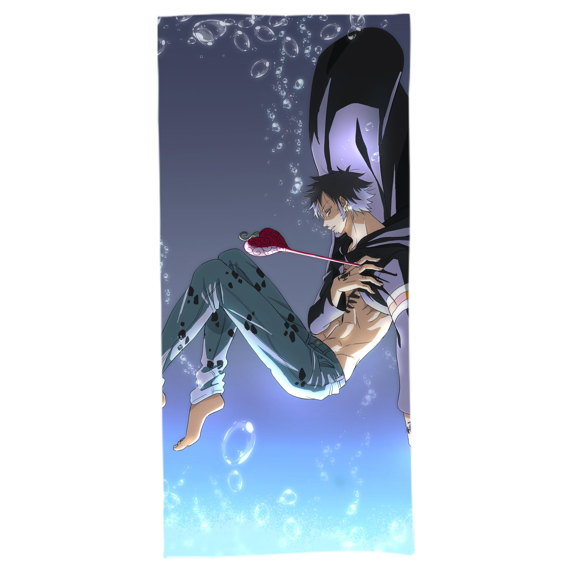 （画像用） ワンピース ONE PIECE 大判バスタオル 70×140cm 吸水速乾 柔らかい肌触り