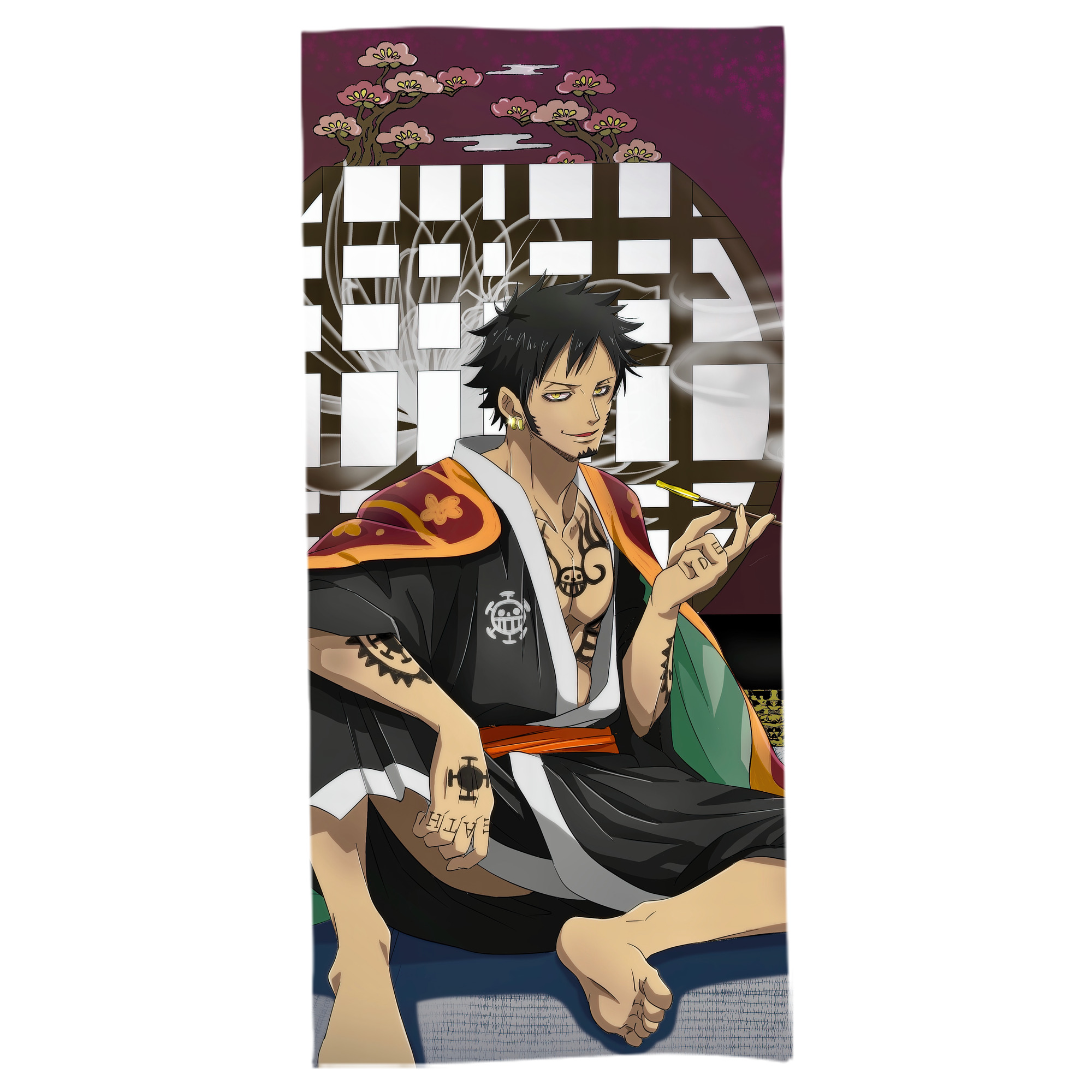 （画像用） ワンピース ONE PIECE 大判バスタオル 70×140cm 吸水速乾 柔らかい肌触り