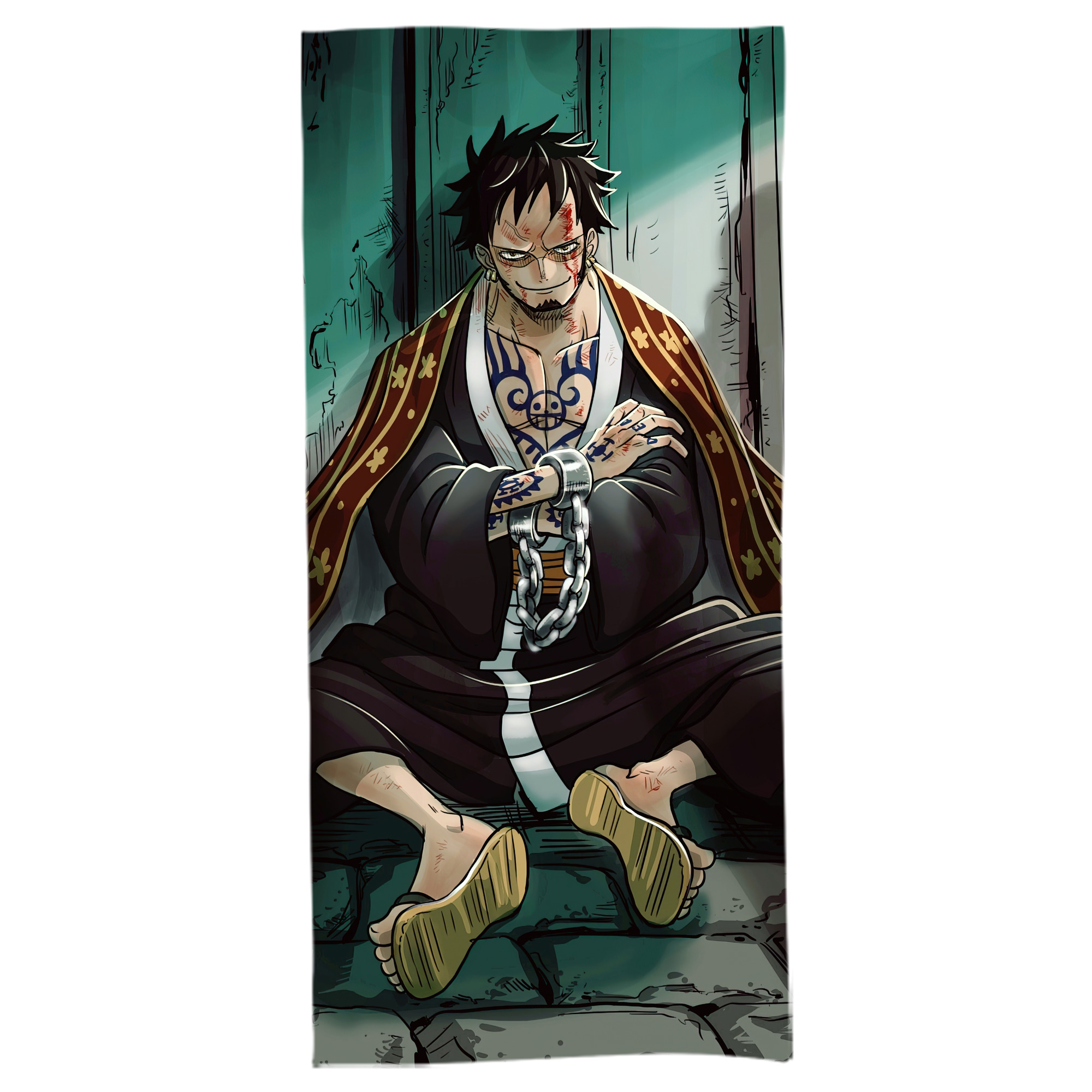 （画像用） ワンピース ONE PIECE 大判バスタオル 70×140cm 吸水速乾 柔らかい肌触り