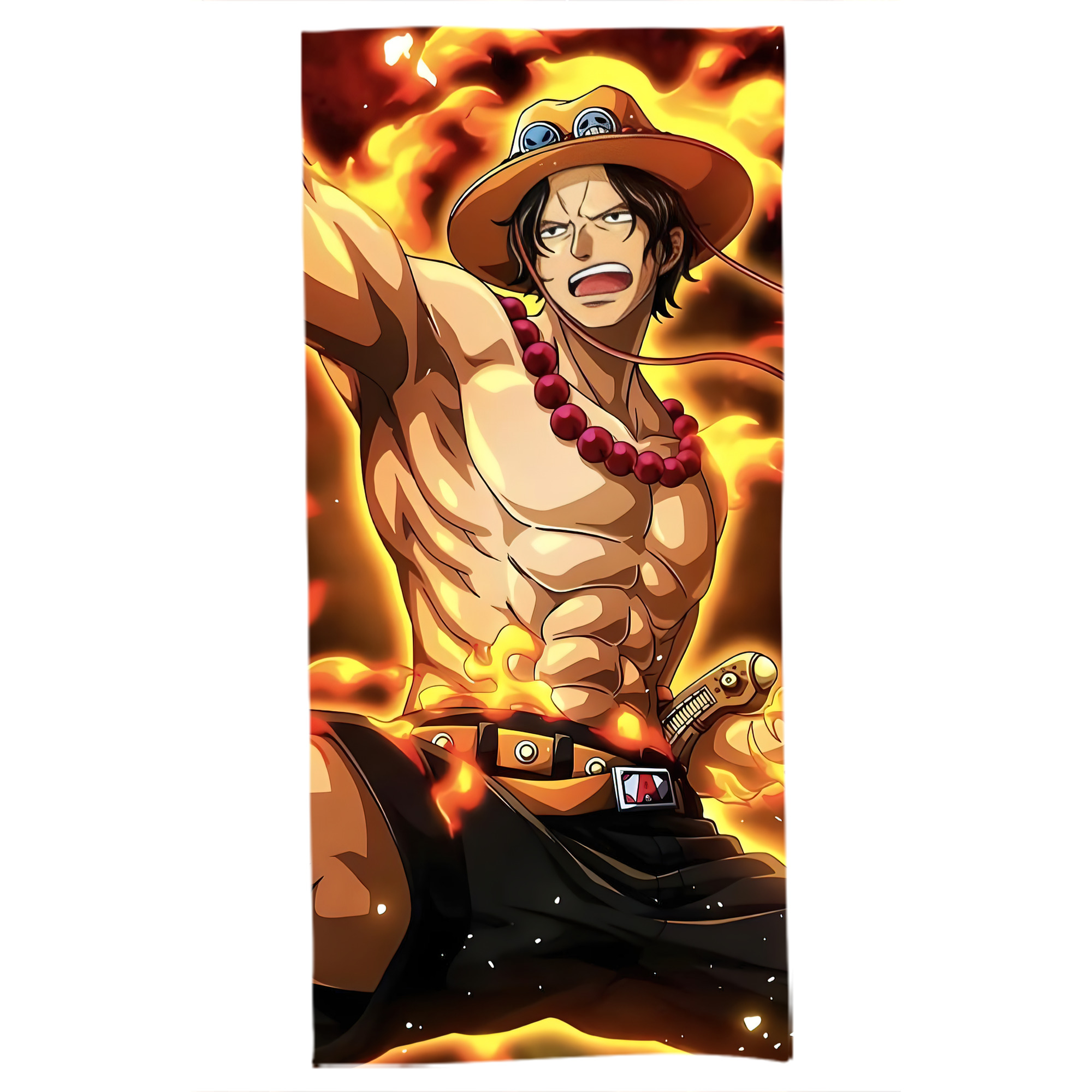 （画像用） ワンピース ONE PIECE 大判バスタオル 70×140cm 吸水速乾 柔らかい肌触り