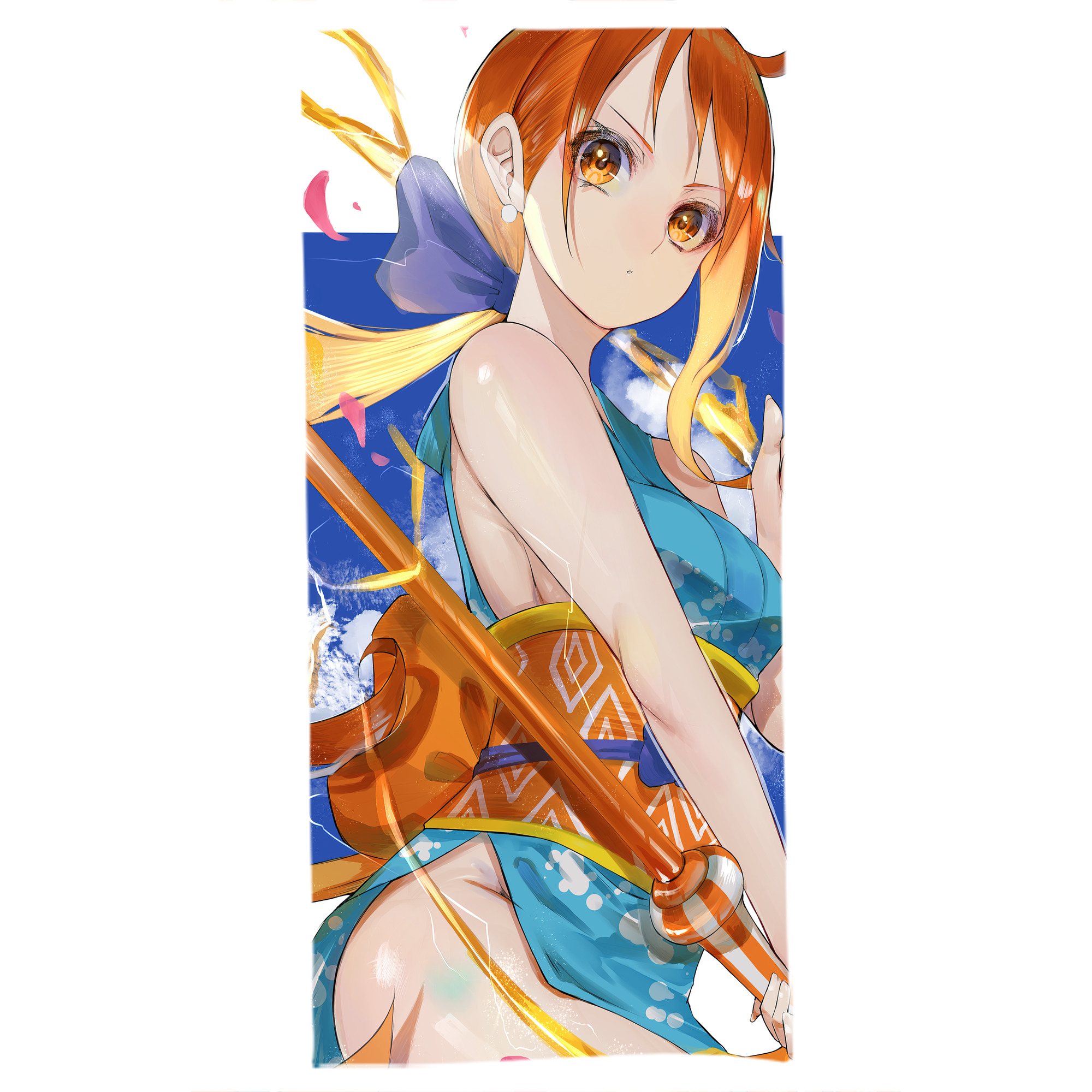 （画像用） ワンピース ONE PIECE 大判バスタオル 70×140cm 吸水速乾 柔らかい肌触り