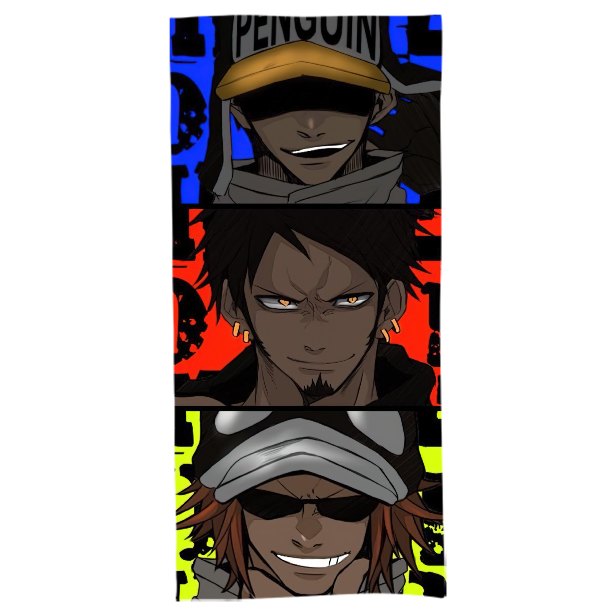 （画像用） ワンピース ONE PIECE 大判バスタオル 70×140cm 吸水速乾 柔らかい肌触り