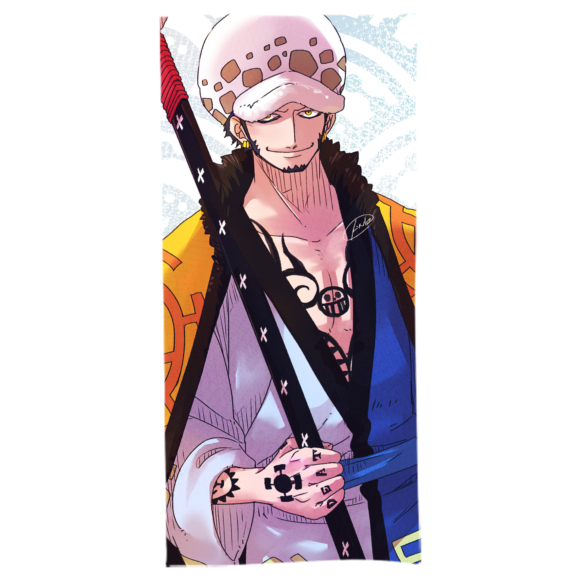 （画像用） ワンピース ONE PIECE 大判バスタオル 70×140cm 吸水速乾 柔らかい肌触り