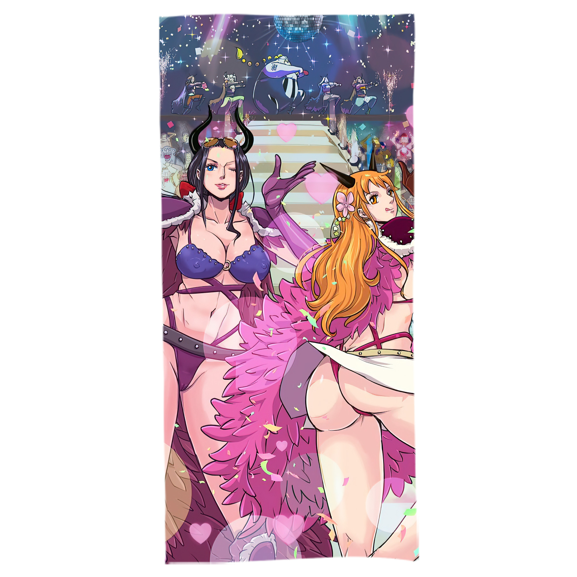 （画像用） ワンピース ONE PIECE 大判バスタオル 70×140cm 吸水速乾 柔らかい肌触り